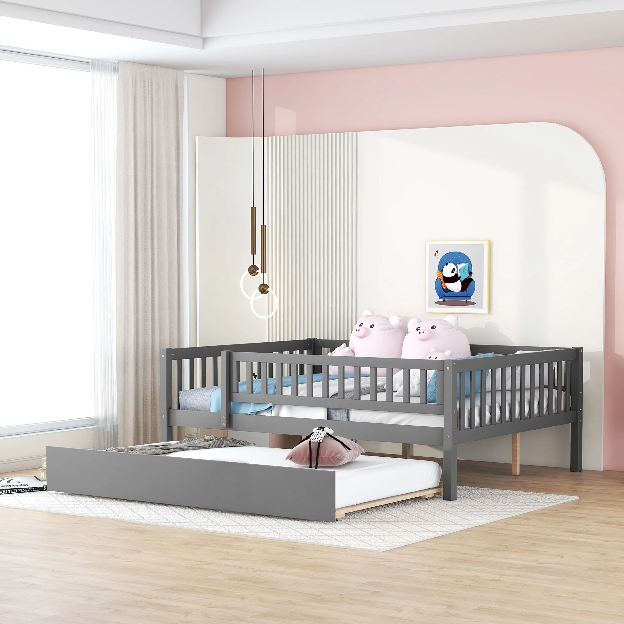 Multifunctional Wooden Daybed Bed - Image 3