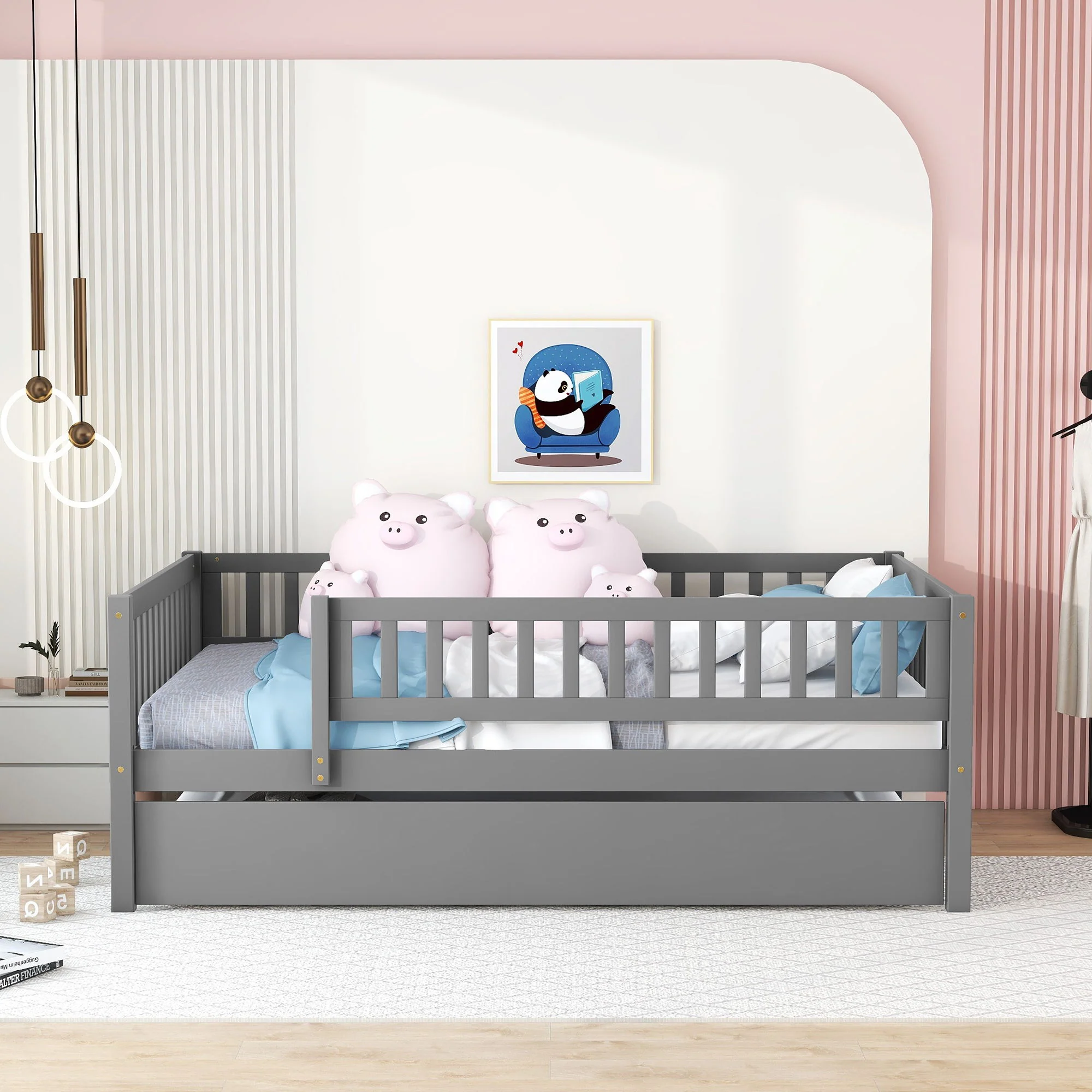 Multifunctional Wooden Daybed Bed - Image 8