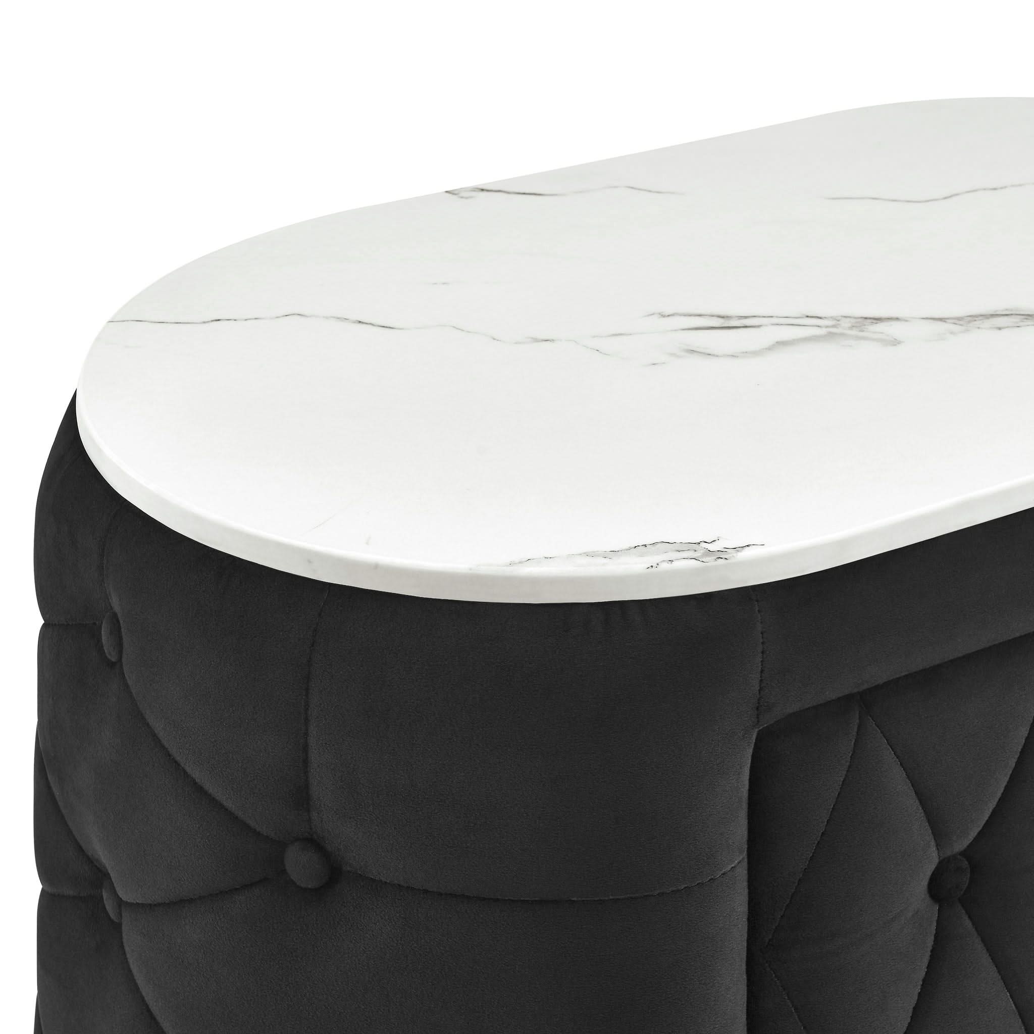 Natalia - Nightstand - Black - Image 4
