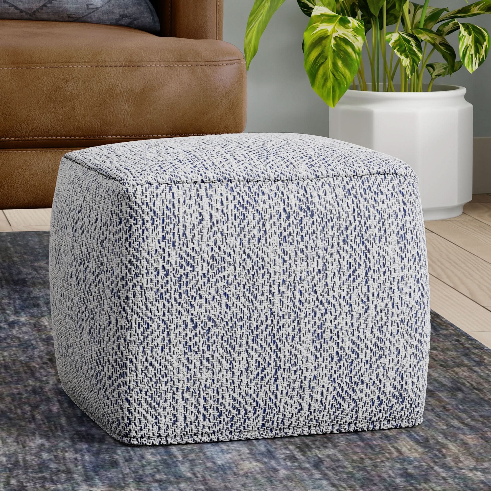 Nate - Square Pouf - Image 8