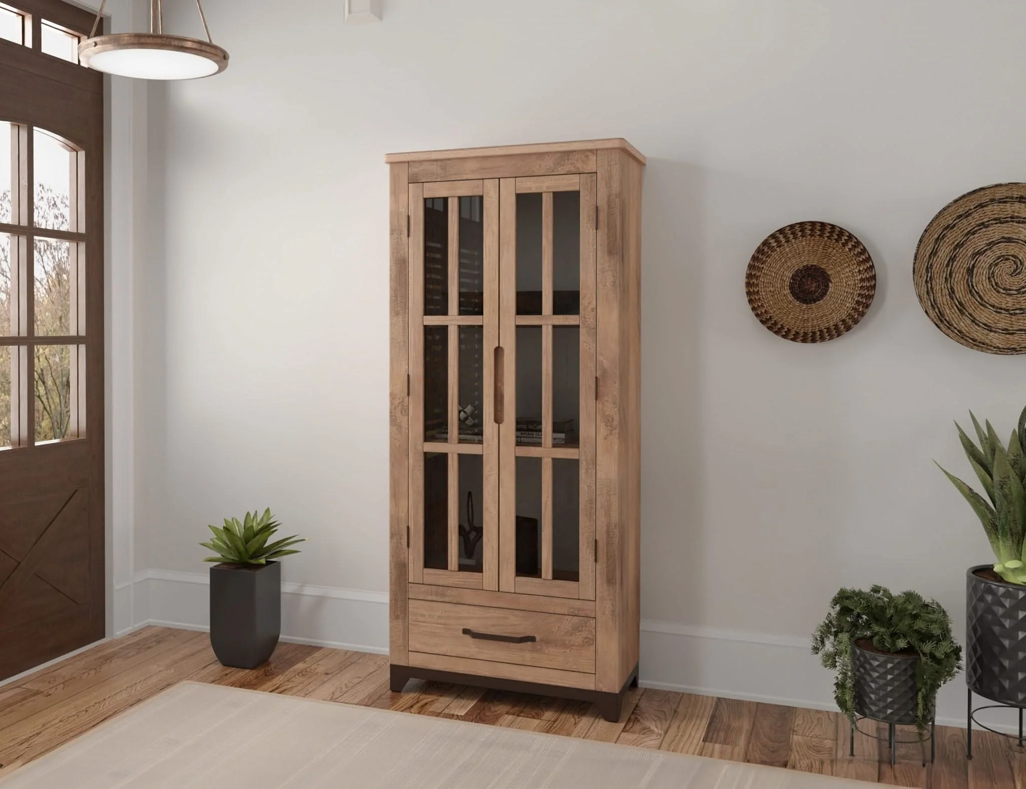 Natural Parota - Cabinet - Brown Cappuccino - Image 4