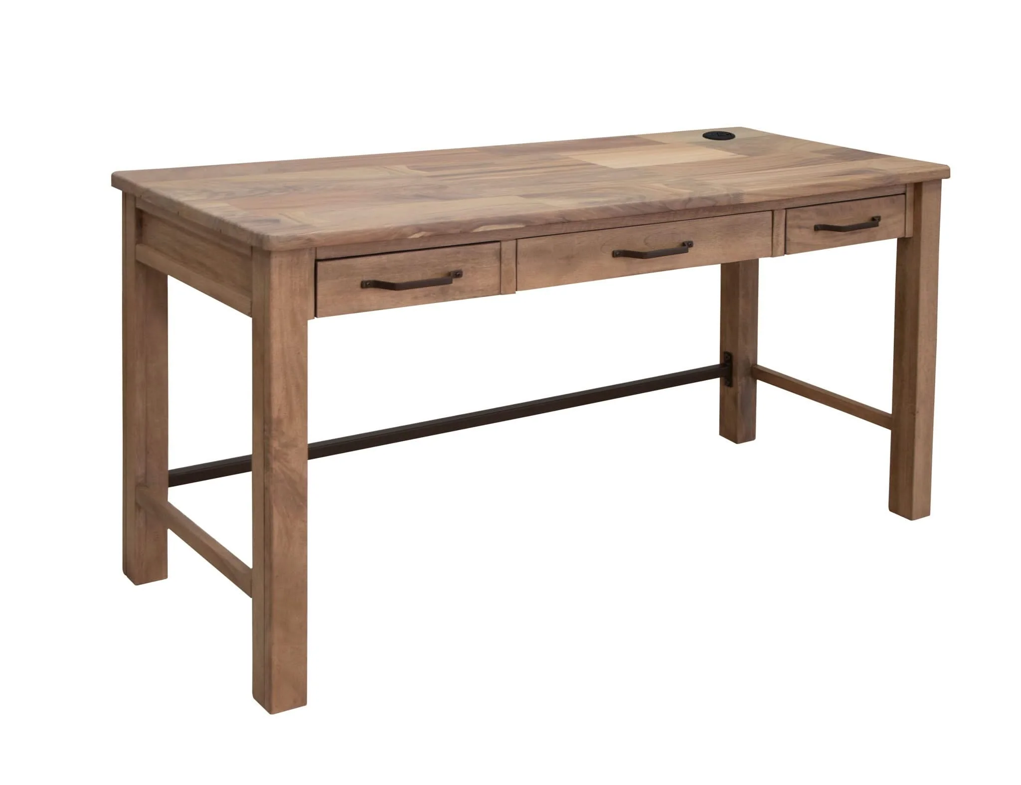 Natural Parota - Desk - Brown Cappuccino - Image 4