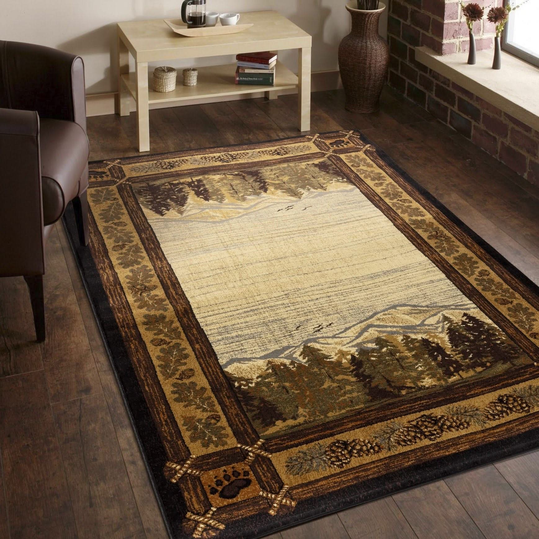 Nature's Nest - GC_CBL3009 Lodge Area Rug - Image 5