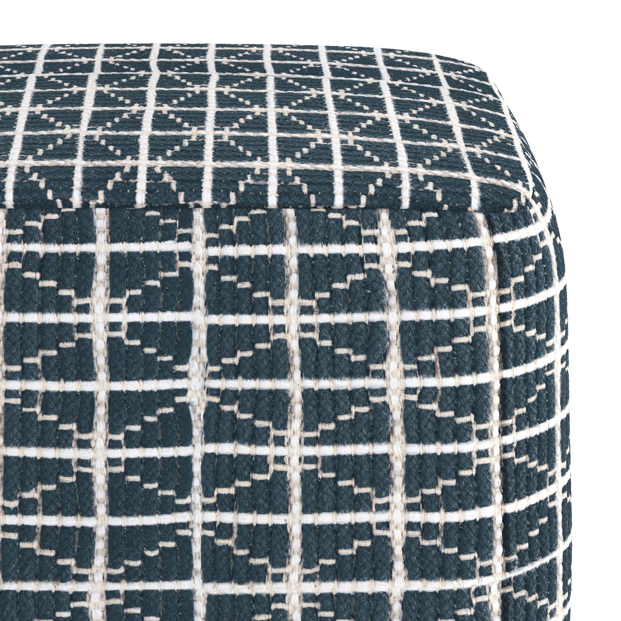 Noreen - Upholstered Square Pouf - Image 8