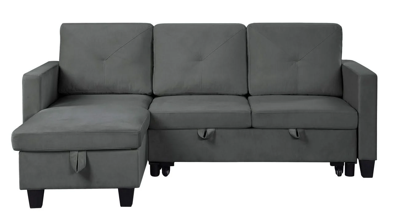 Nova - Reversible Sleeper Sectional Sofa With Storage Chaise - Image 5