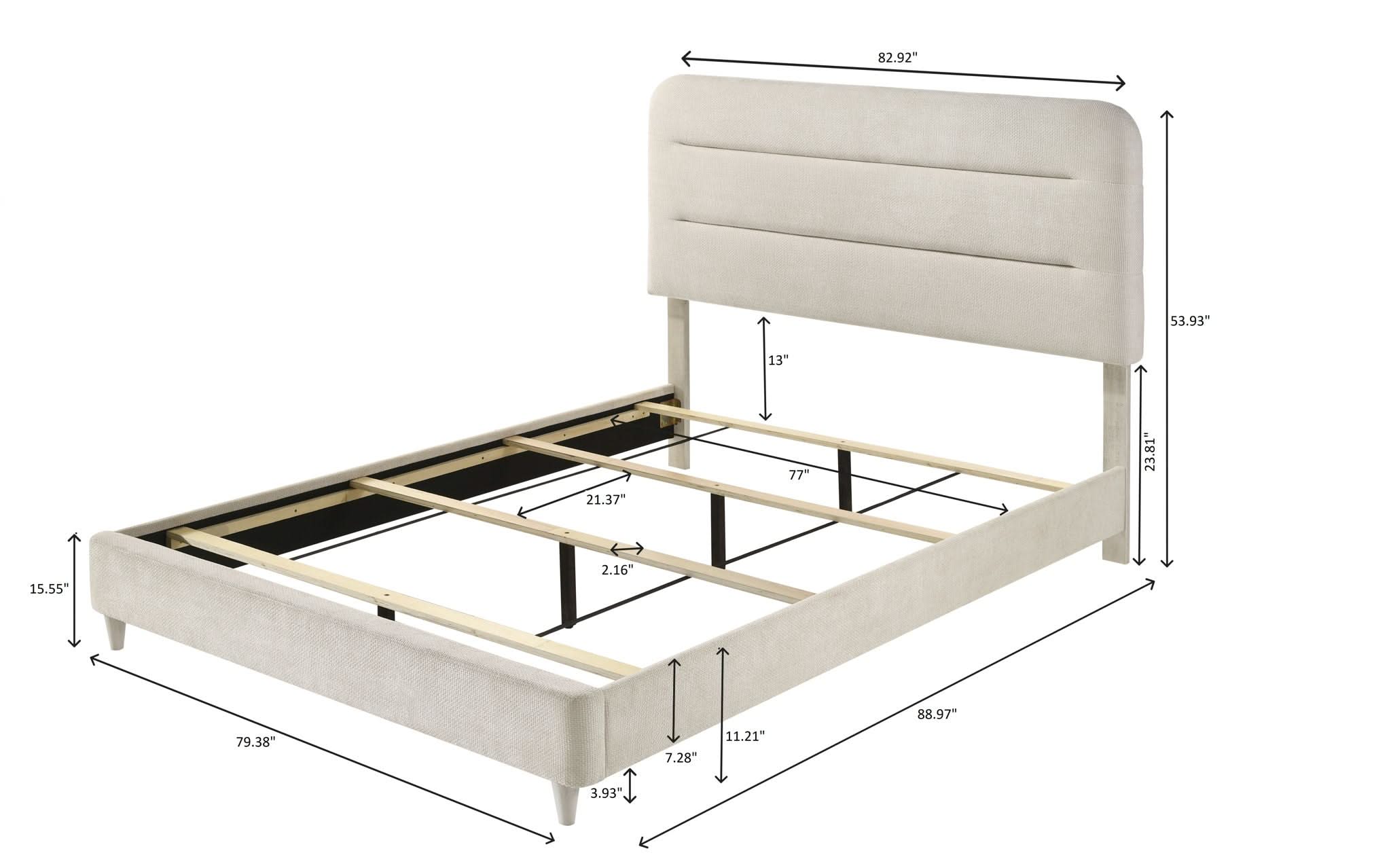 Nyomi - King 4 Piece Bedroom Set - White - Image 4