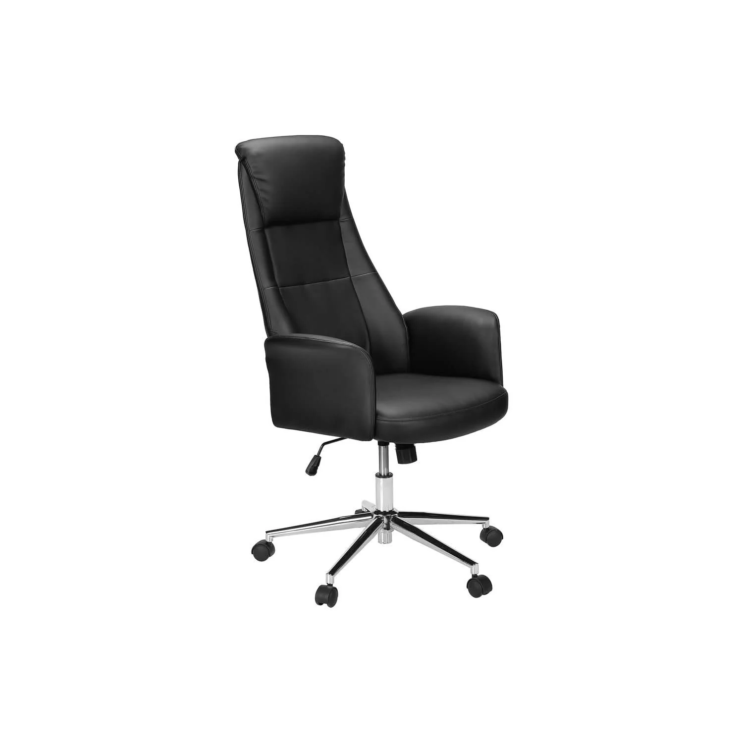 Office Chair With Adjustable Height - Black - Image 3