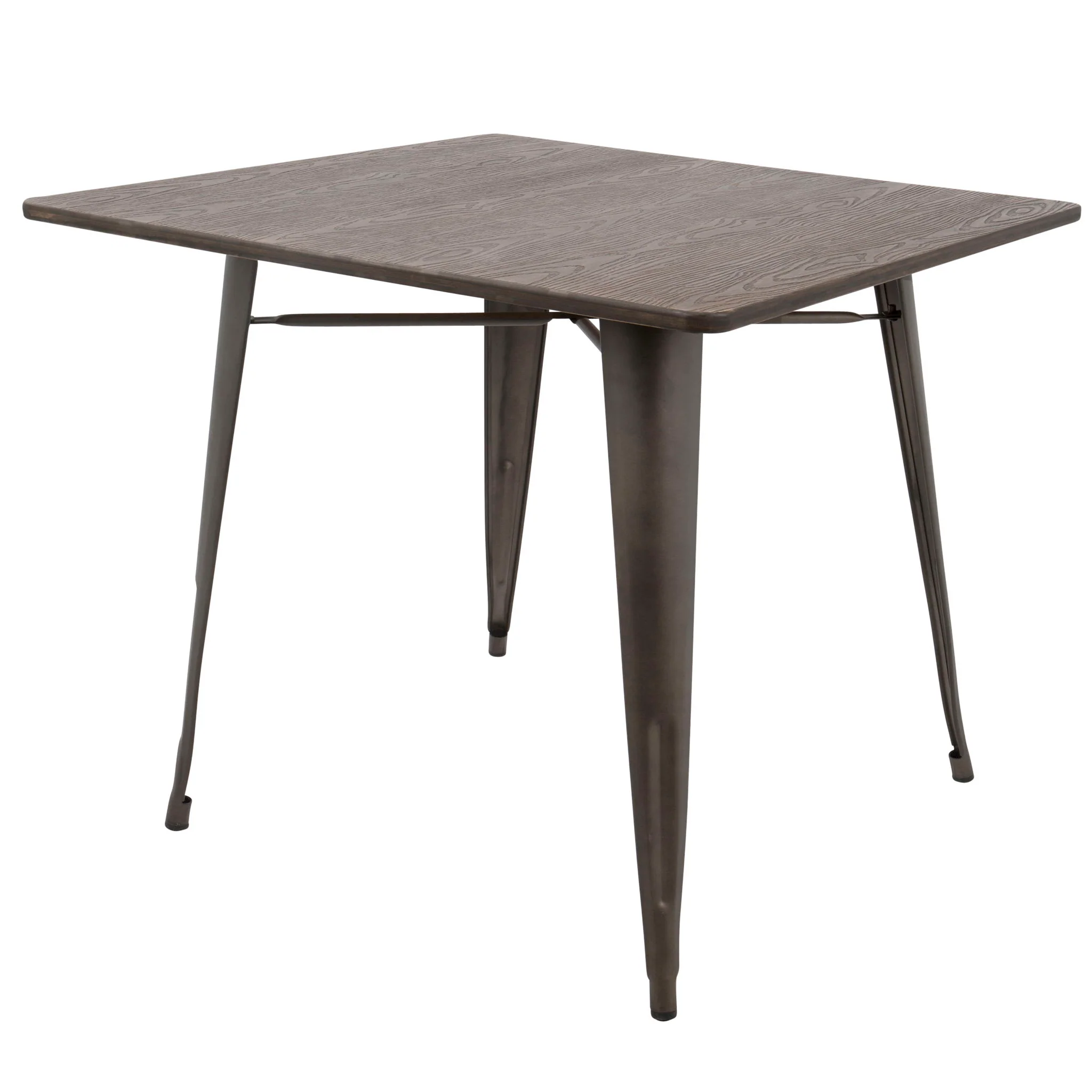 Oregon - Industrial / Farmhouse Dining Table - Espresso - Image 4