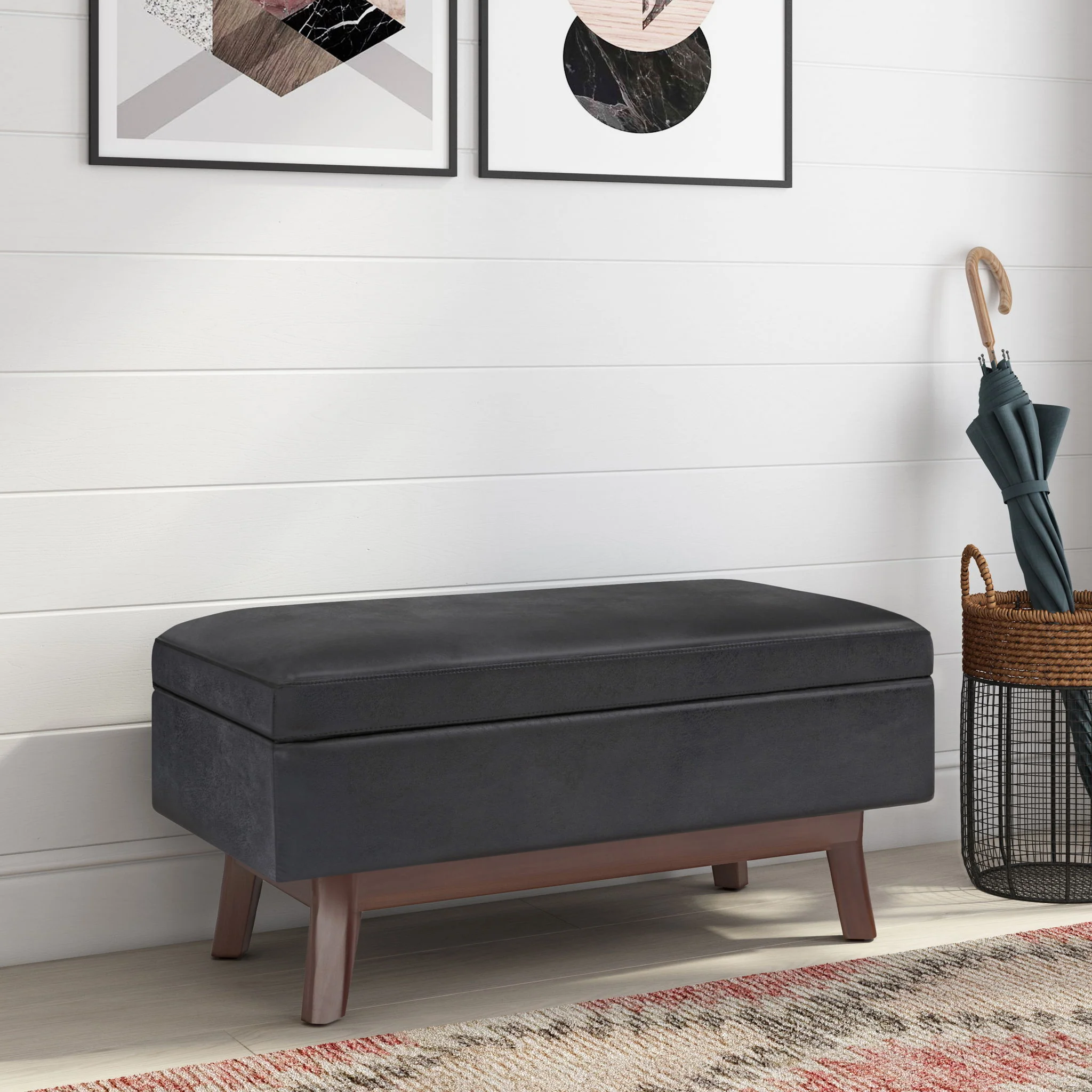 Owen - Upholstered Rectangular Storage Ottoman - Image 50
