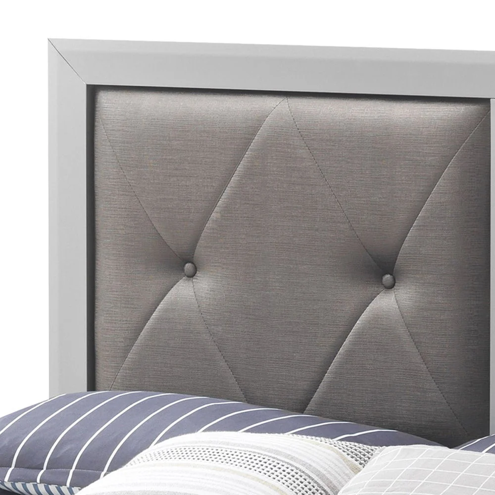 Padded Headboard Bed - Image 37
