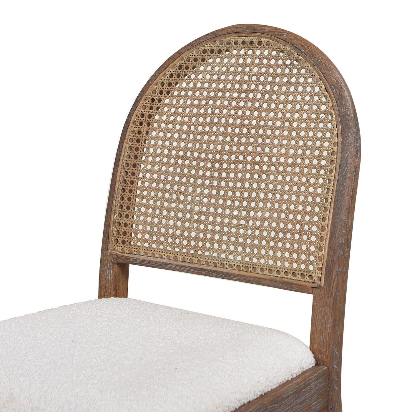 Panama - Curved Cane Side Dining Chair (Set of 2) - Image 3