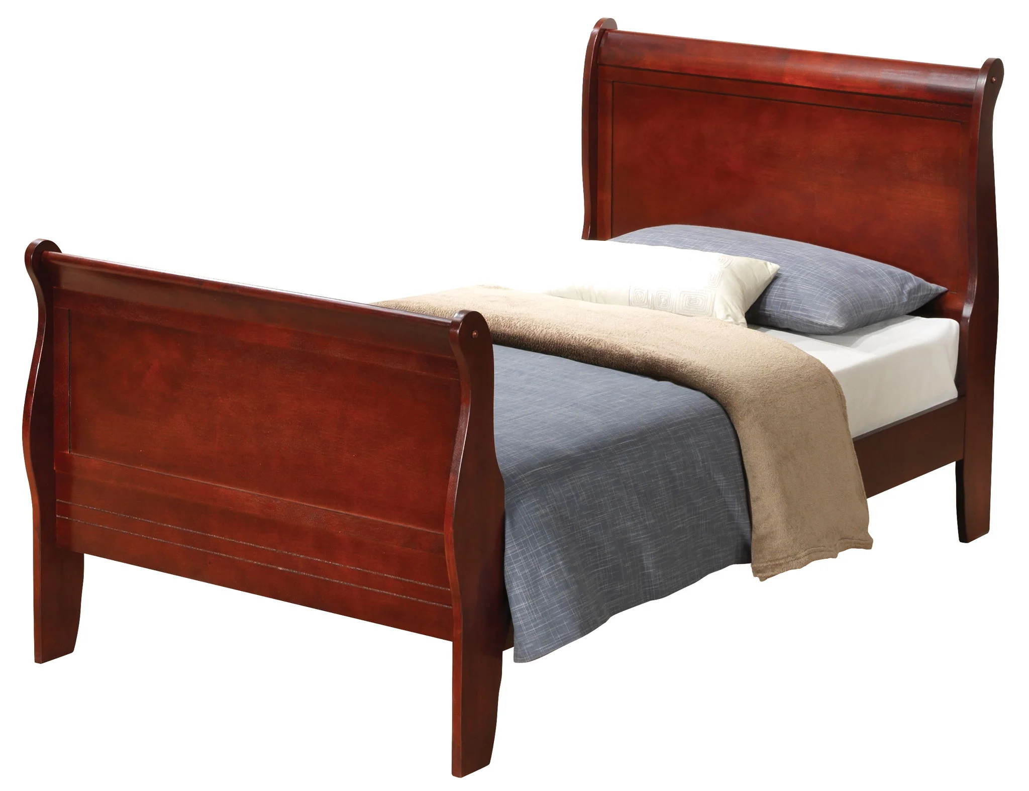 Panel Sleigh Bed - Image 2