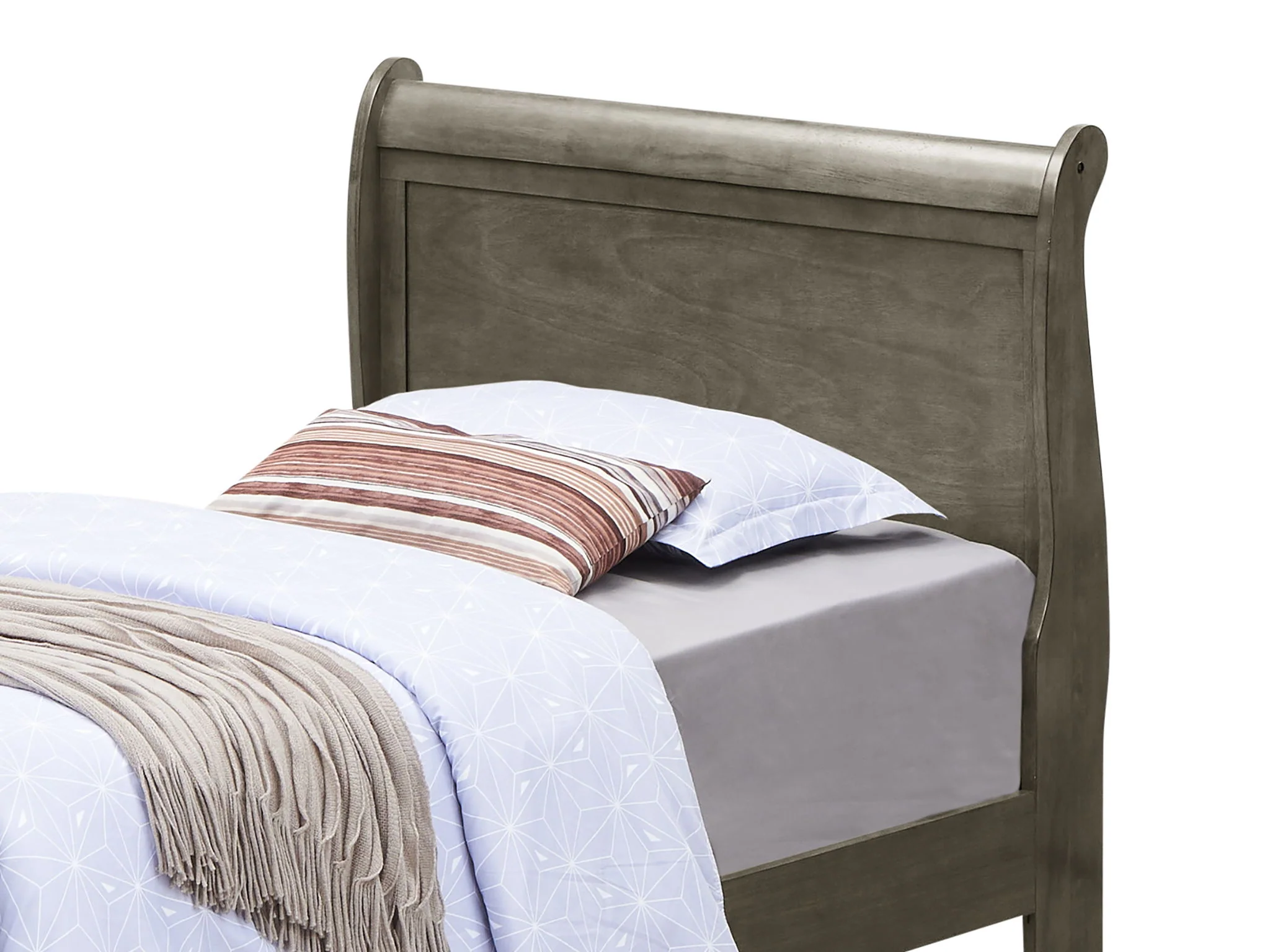 Panel Sleigh Bed - Image 34