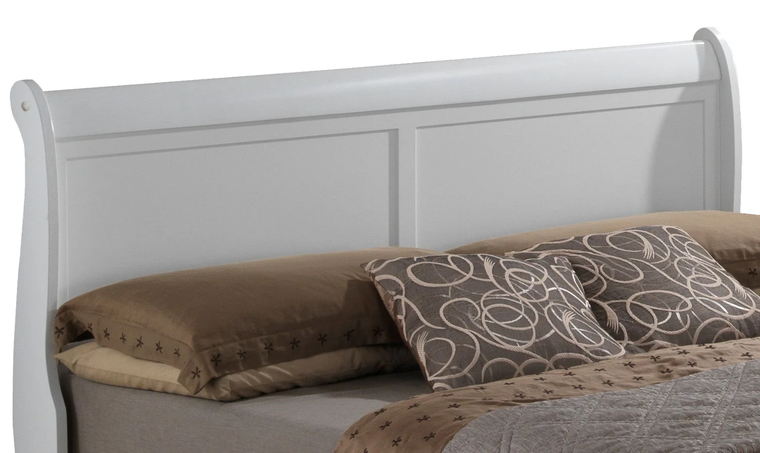 Panel Sleigh Bed - Image 36