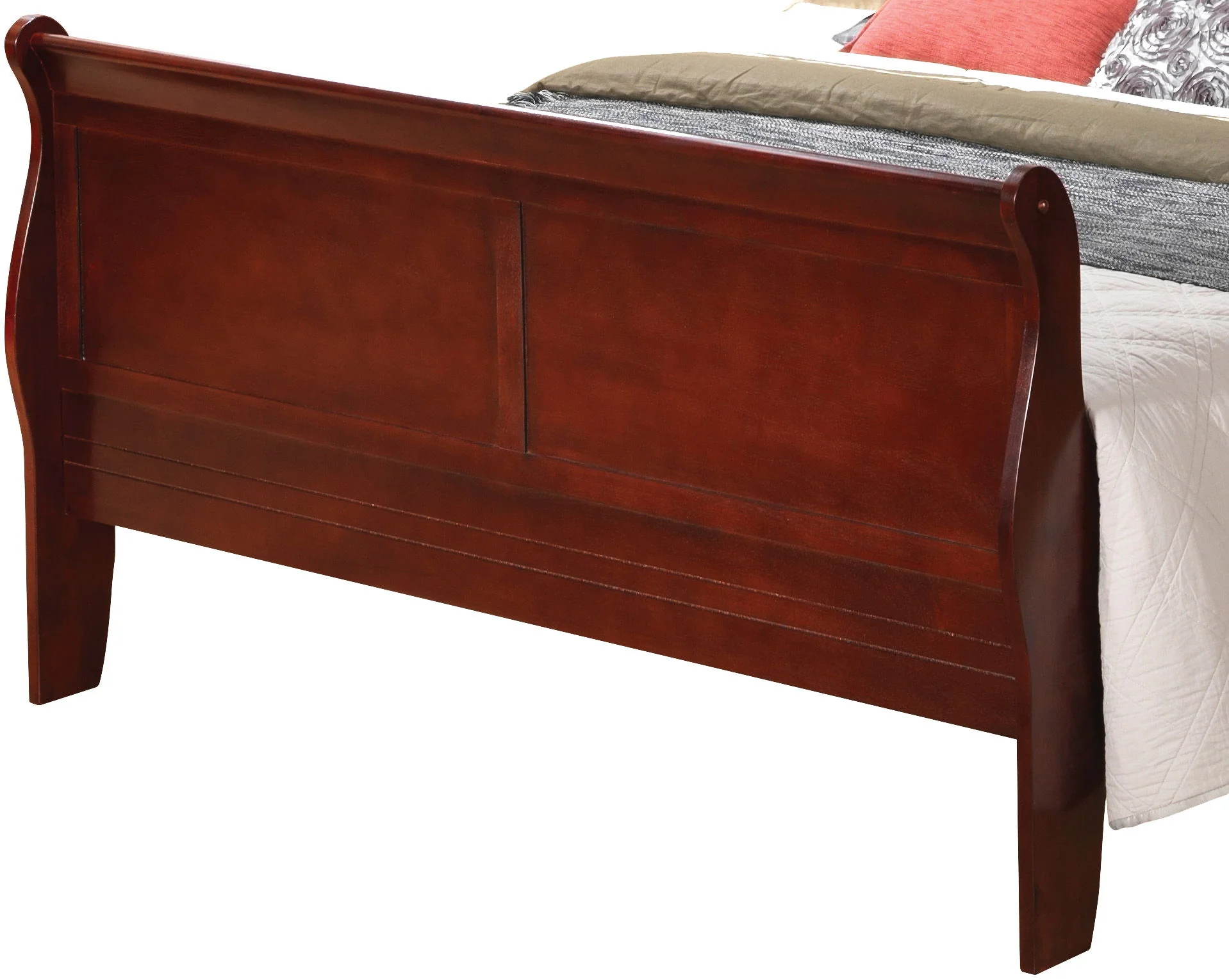 Panel Sleigh Bed - Image 38