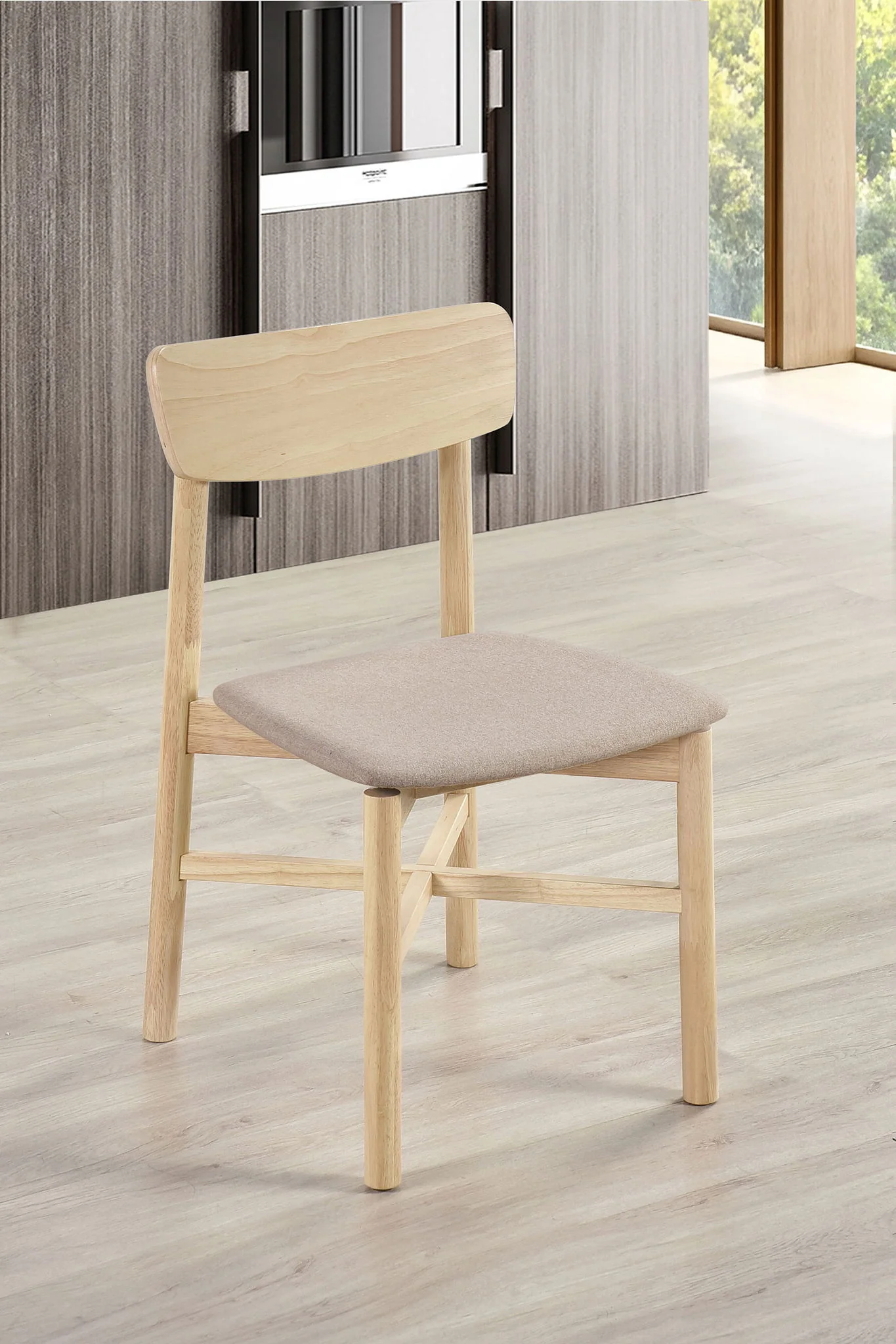 Parkridge Dining Side Chair White Washed (Set of 2) - Image 3