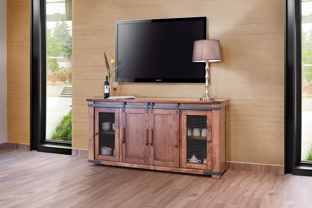 Parota - TV Stand with Drawers - Image 5