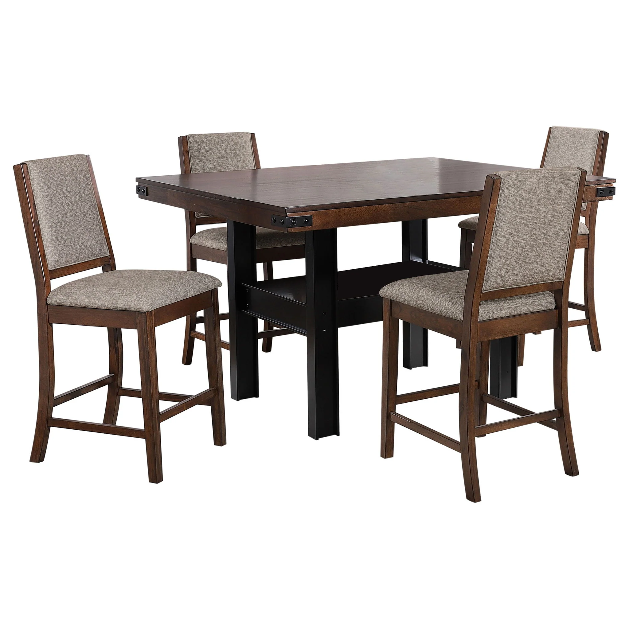 Patterson 5-piece Counter Height Dining Set Mango Oak - Image 3