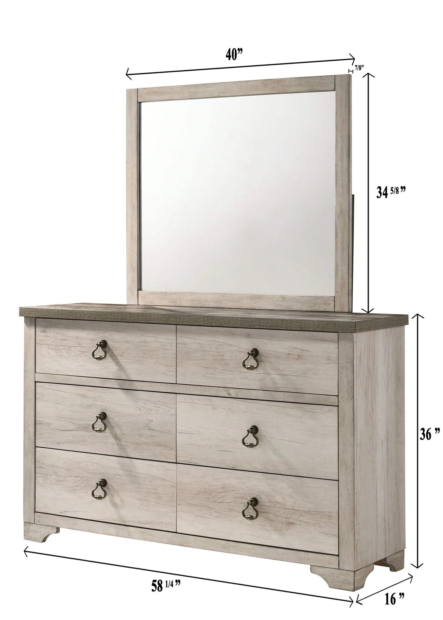 Patterson - Queen 3 Piece Bedroom Set - Beige - Image 3