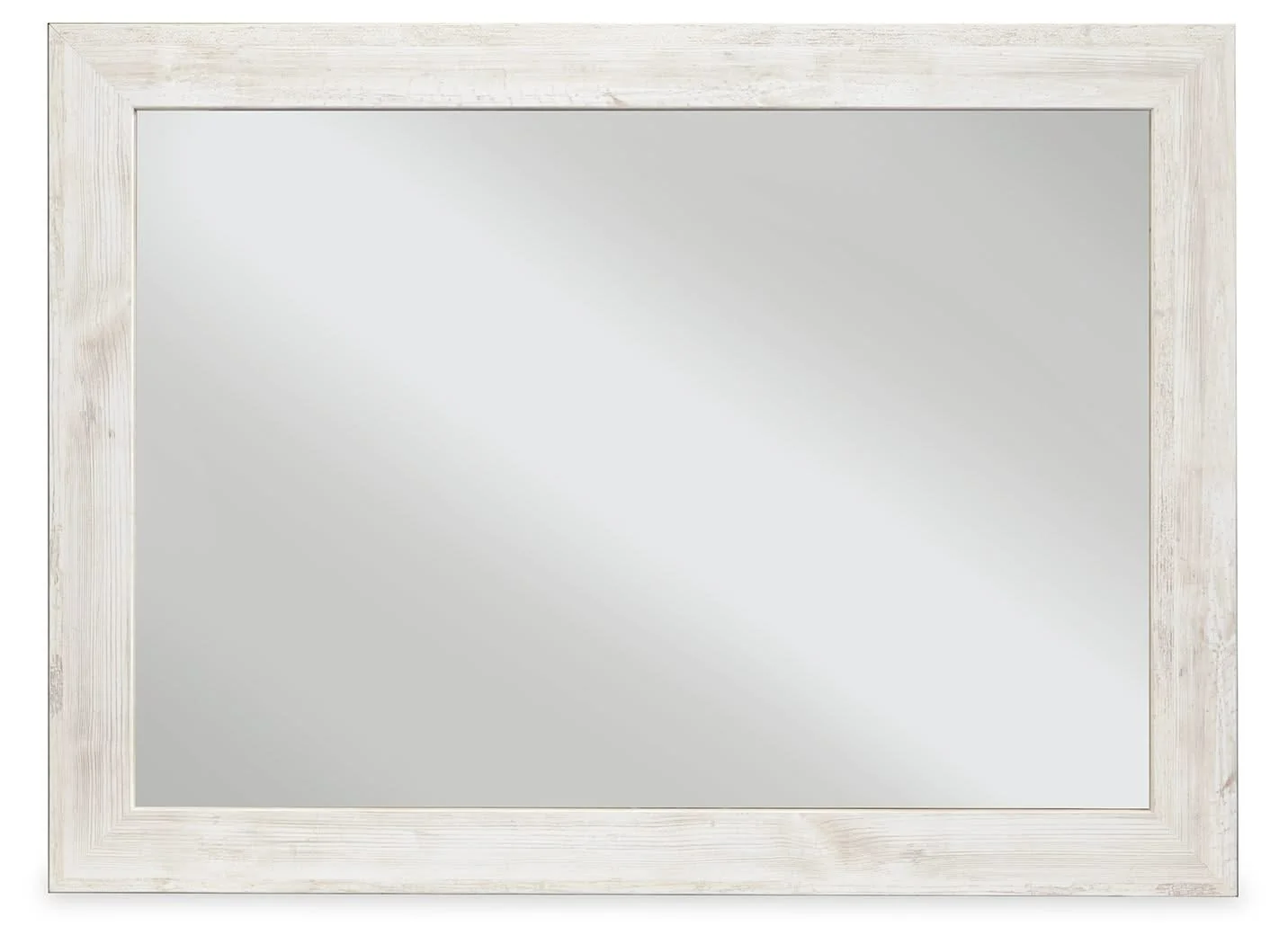 Paxberry - Bedroom Accent Mirror - Whitewash - Image 3