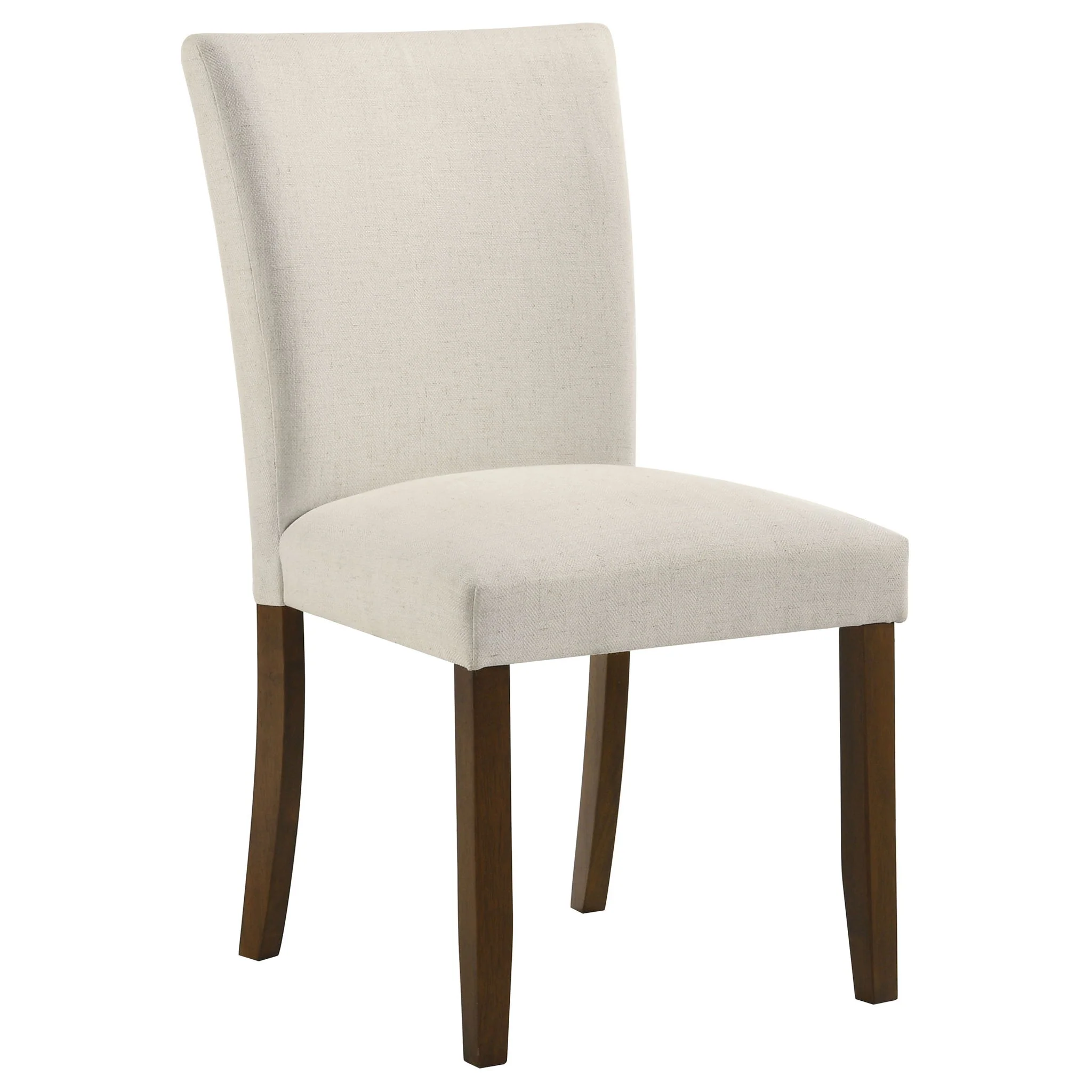 Paxton Upholstered Dining Side Chair Beige (Set of 2) - Image 4