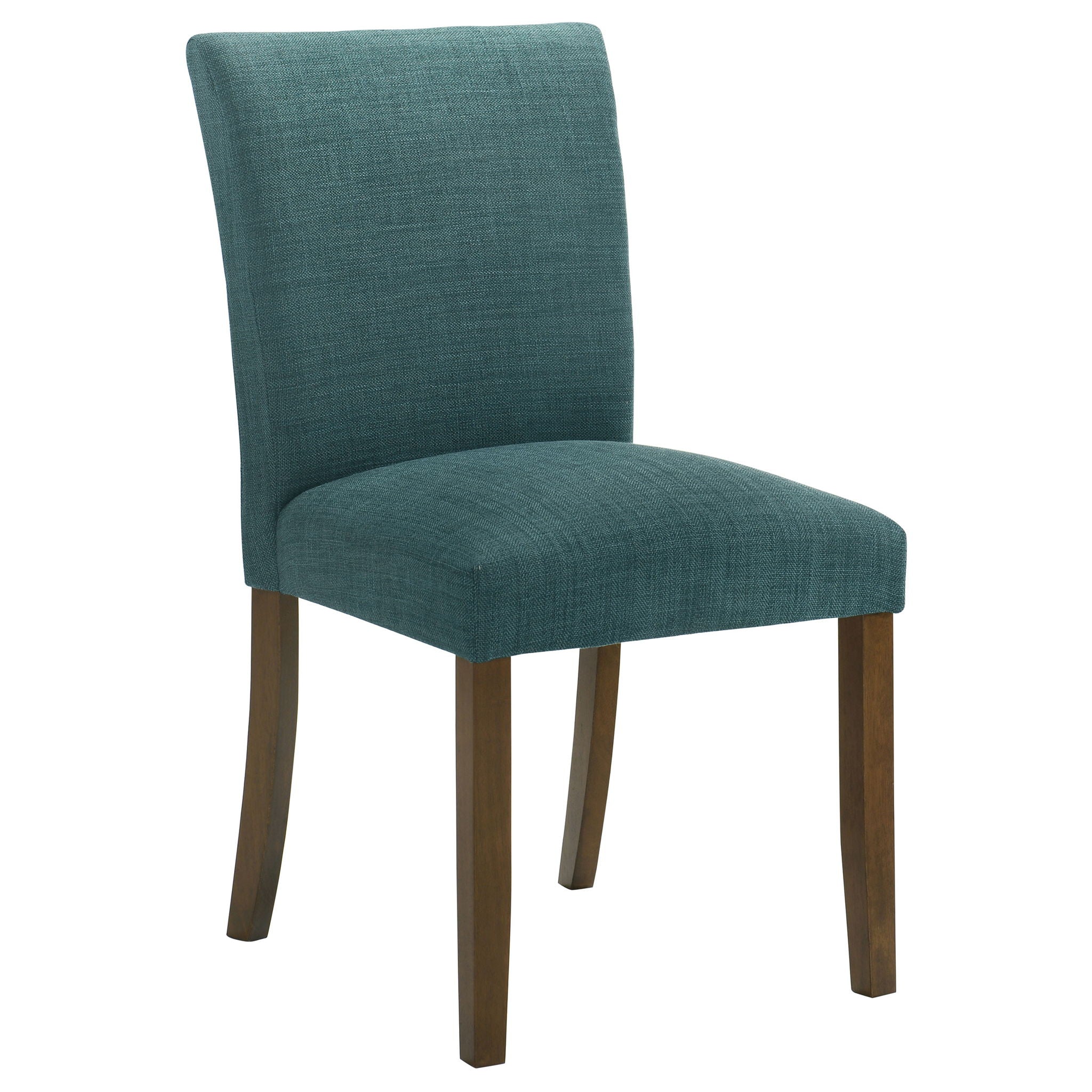Paxton Upholstered Dining Side Chair Teal Blue (Set of 2) - Image 4