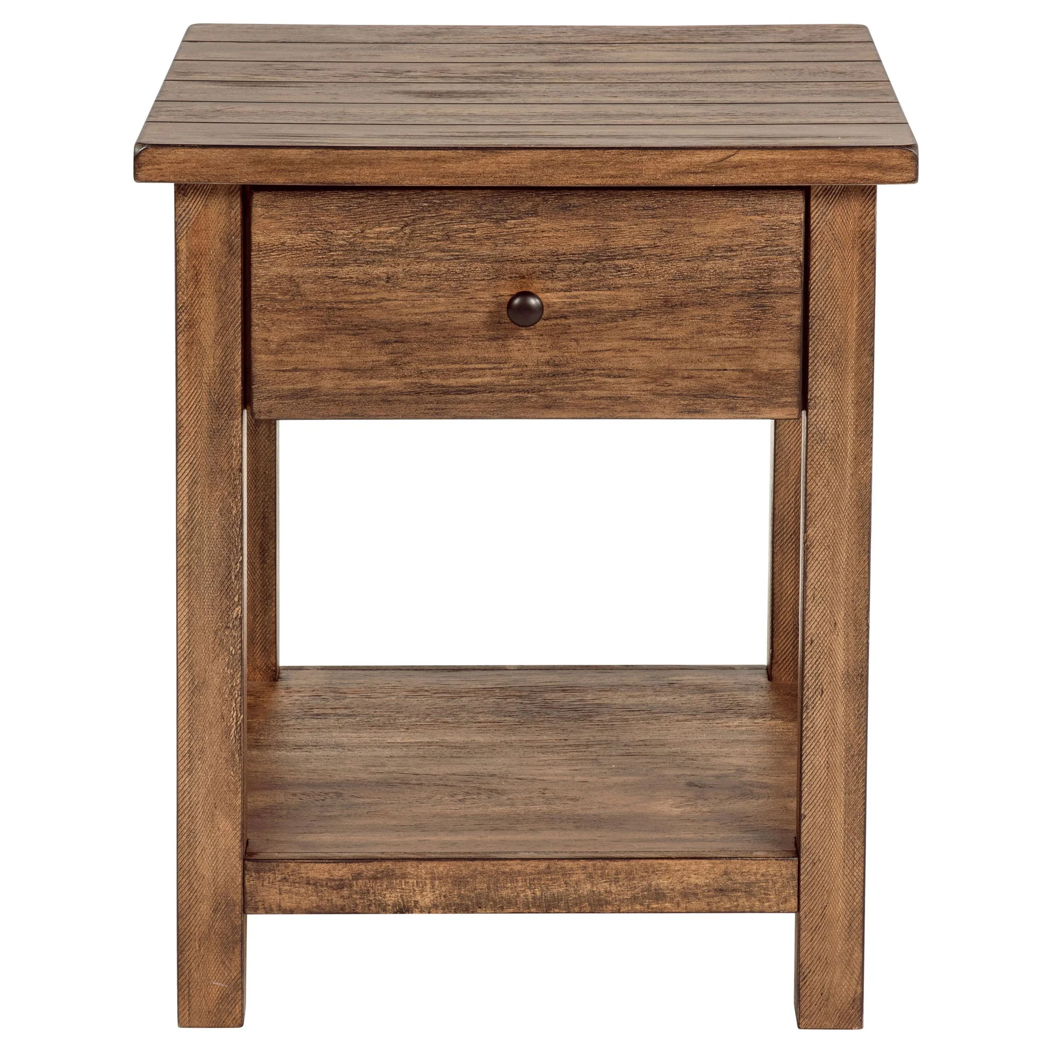 Payne 2-piece Coffee and 1-drawer End Table Set Brown - Image 3