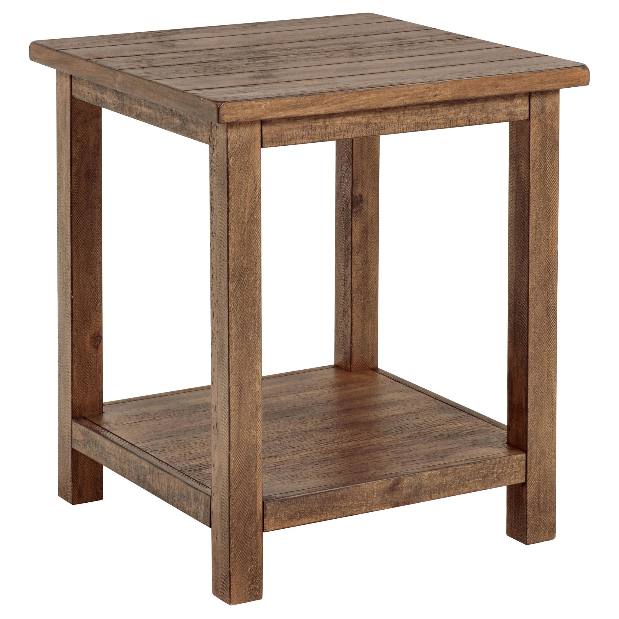 Payne 2-piece Coffee and End Table Set Distressed Brown - Image 3