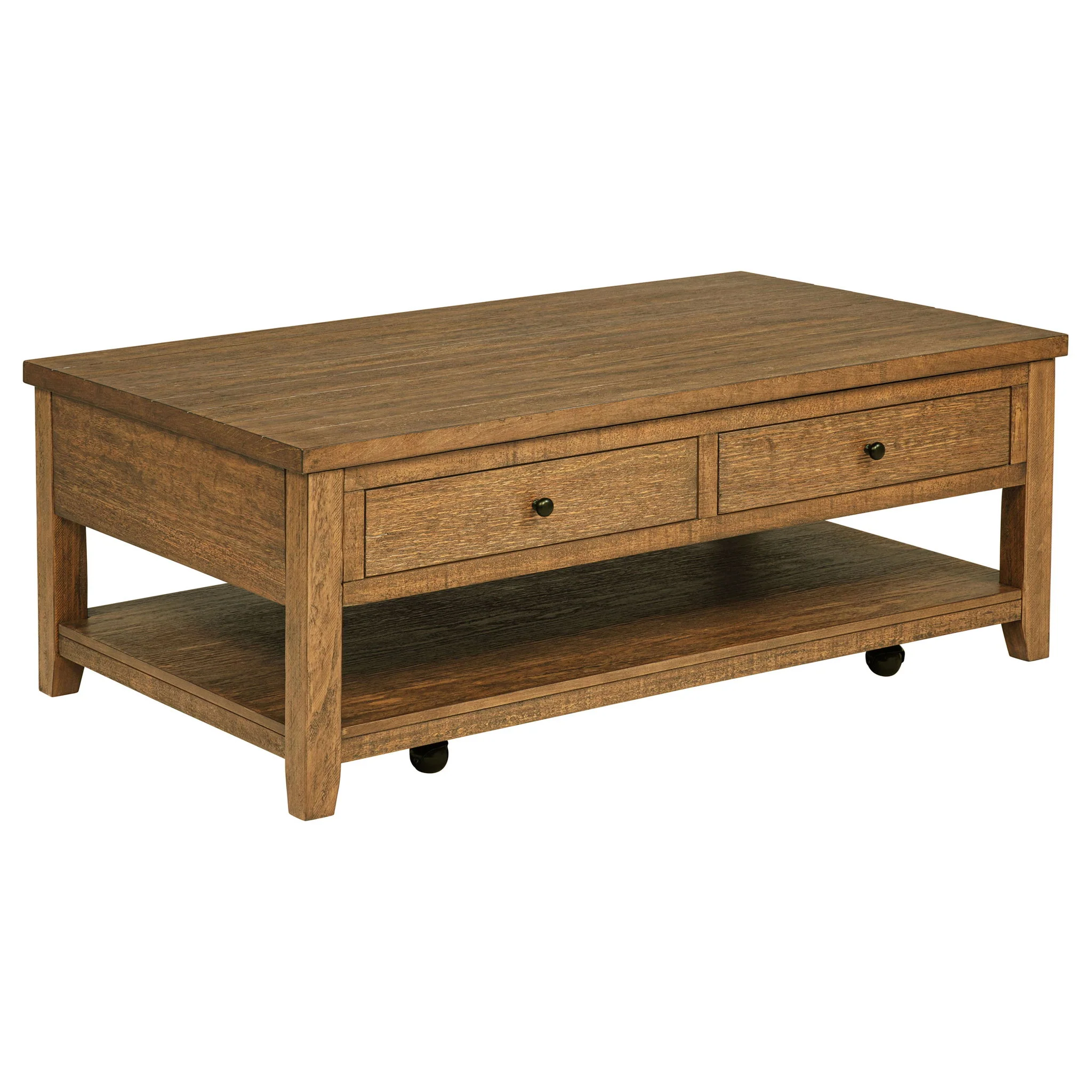 Payne 48-inch Mobile Lift Top Coffee Table Distressed Brown - Image 3
