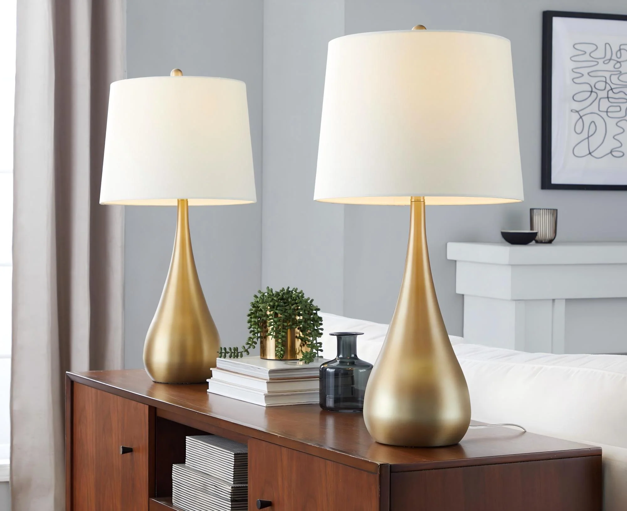 Pebble - Contemporary Table Lamp (Set of 2) - Image 3