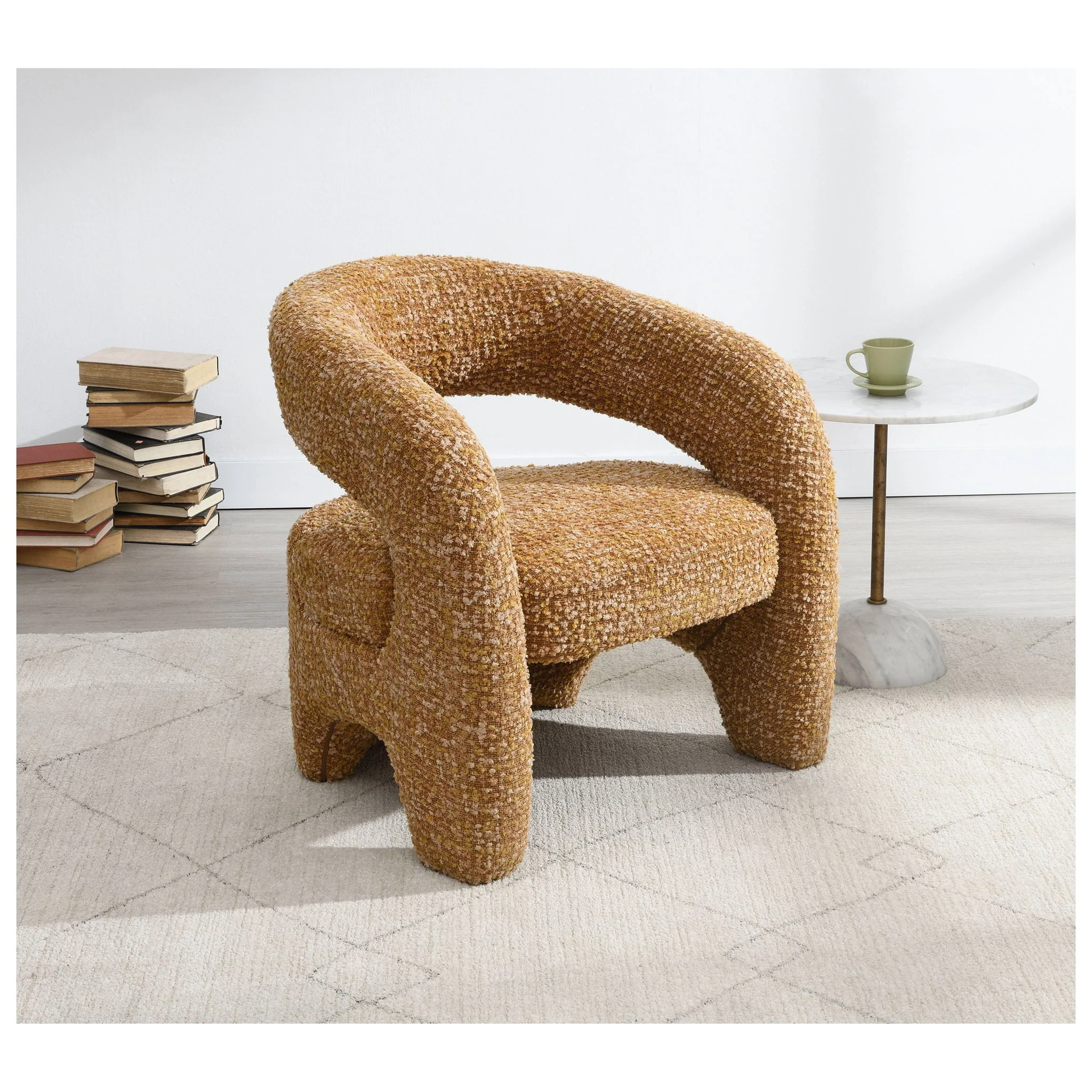 Pelia - Accent Chair - Orange - Image 3