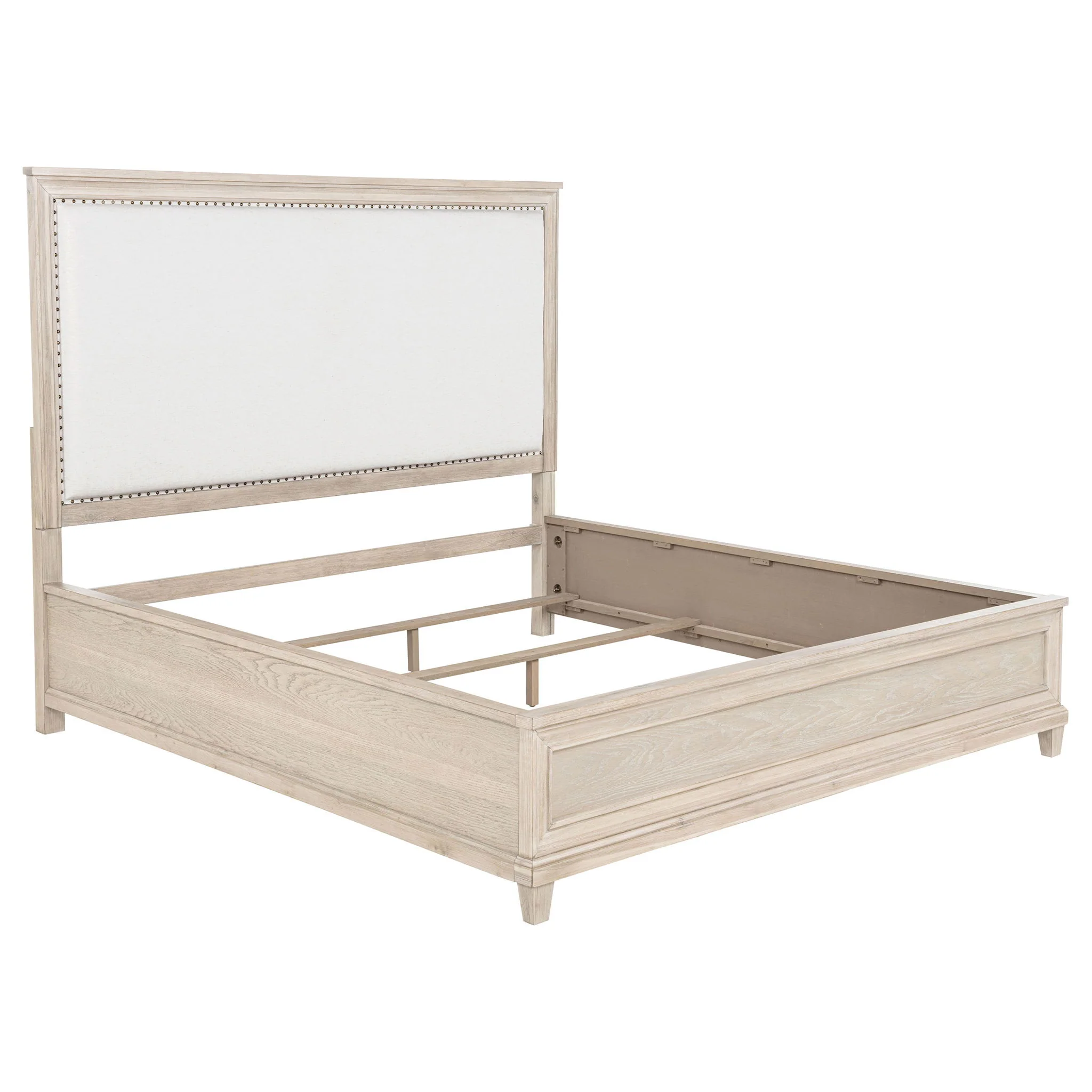Pembroke 4-piece California King Bedroom Set Washed Oak - Image 4