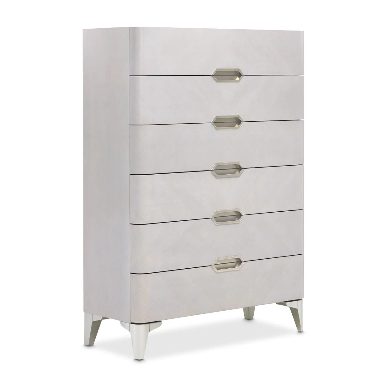 Penthouse - 6-Drawer Chest - Gray - Image 4