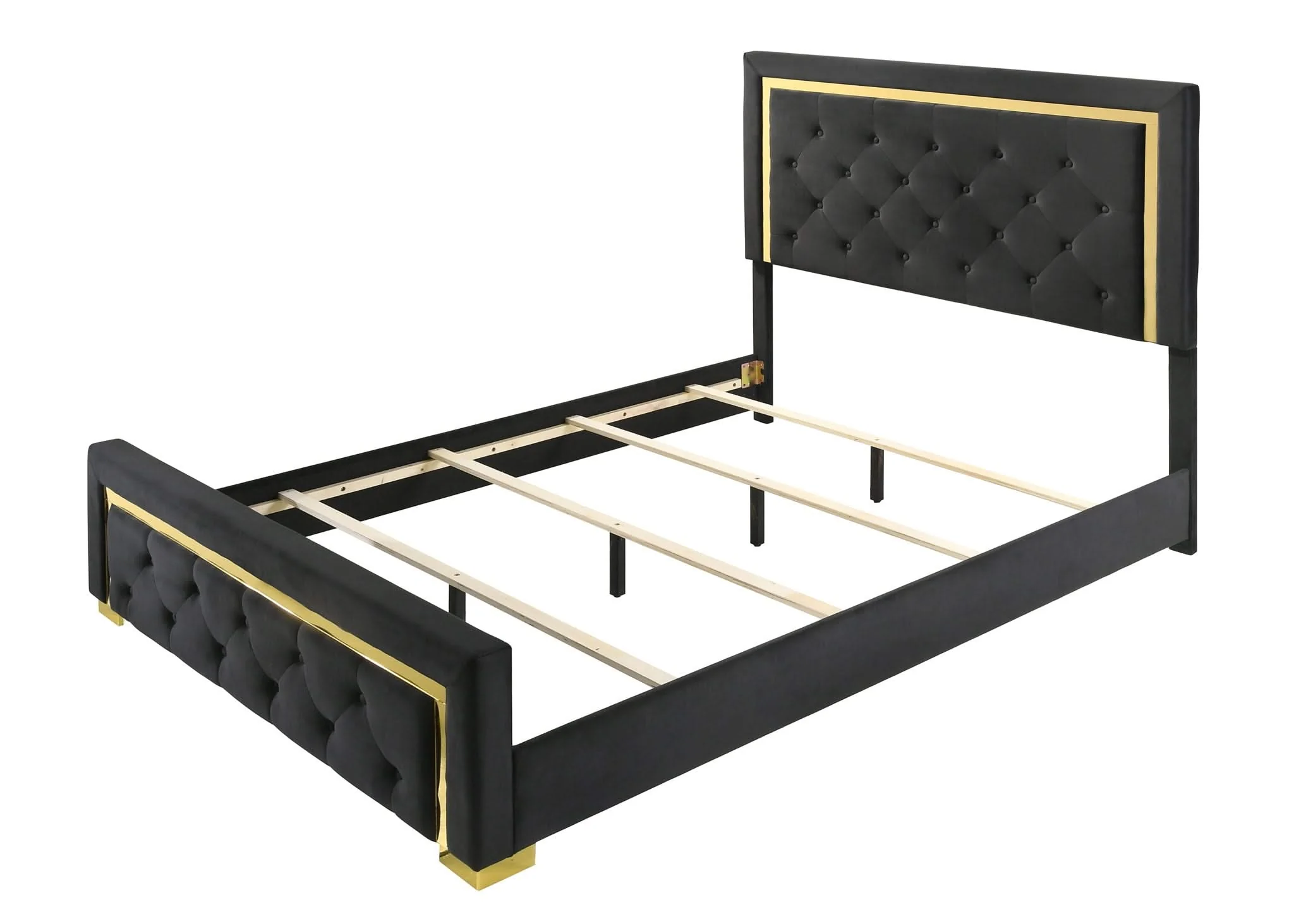 Pepe - King 5 Piece Bedroom Set - Black - Image 2