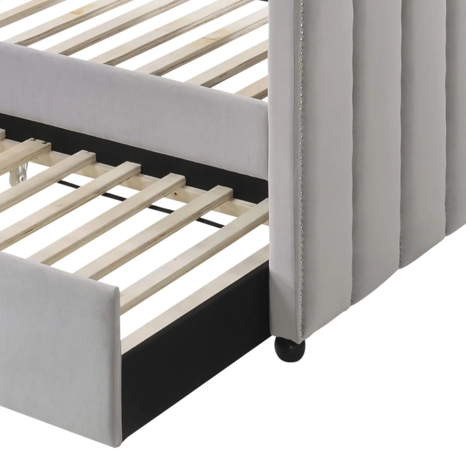 Peridot - Twin Daybed With Trundle - Dove Gray - Image 2