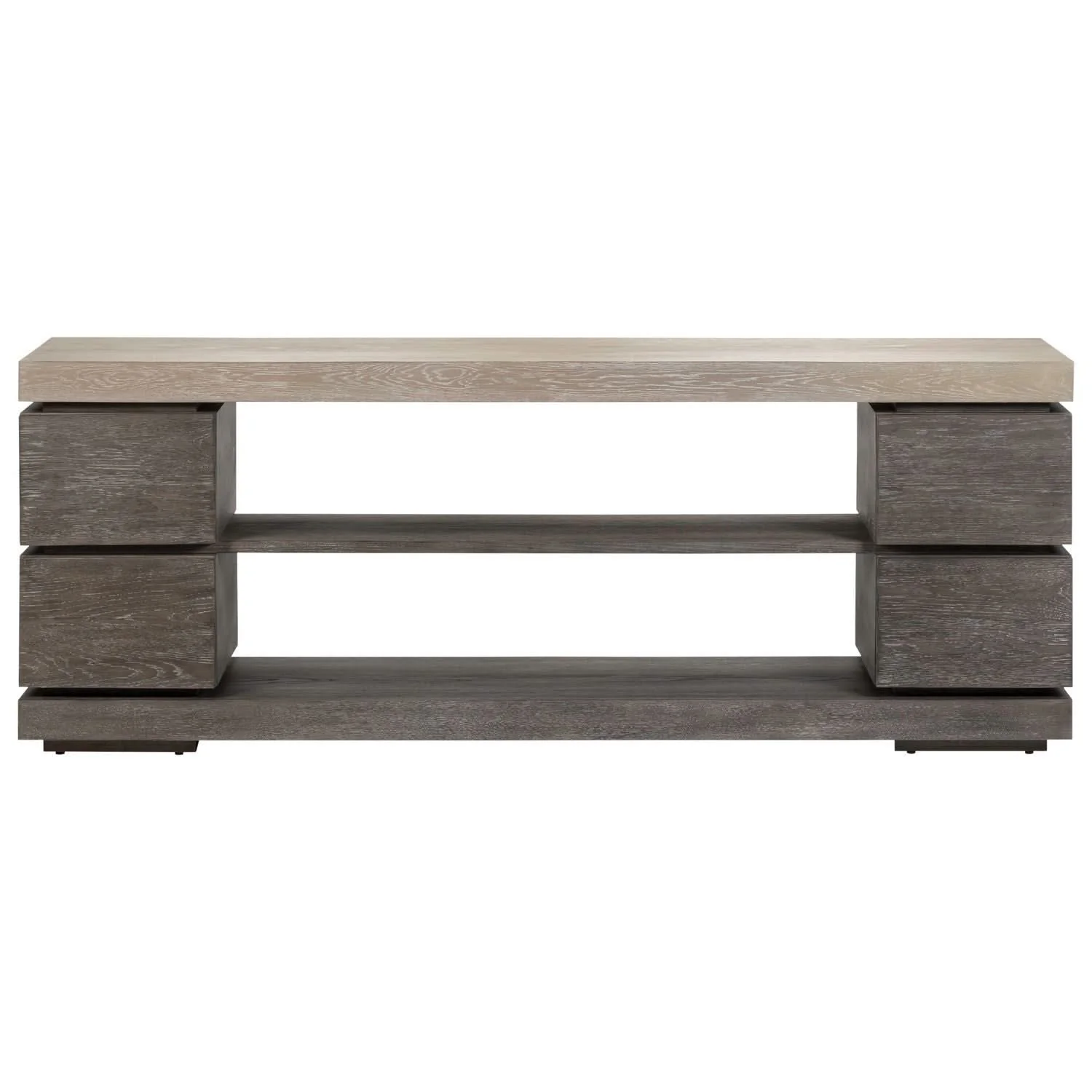 Piedmont - 84'' TV Console - Charcoal / Ash - Image 3