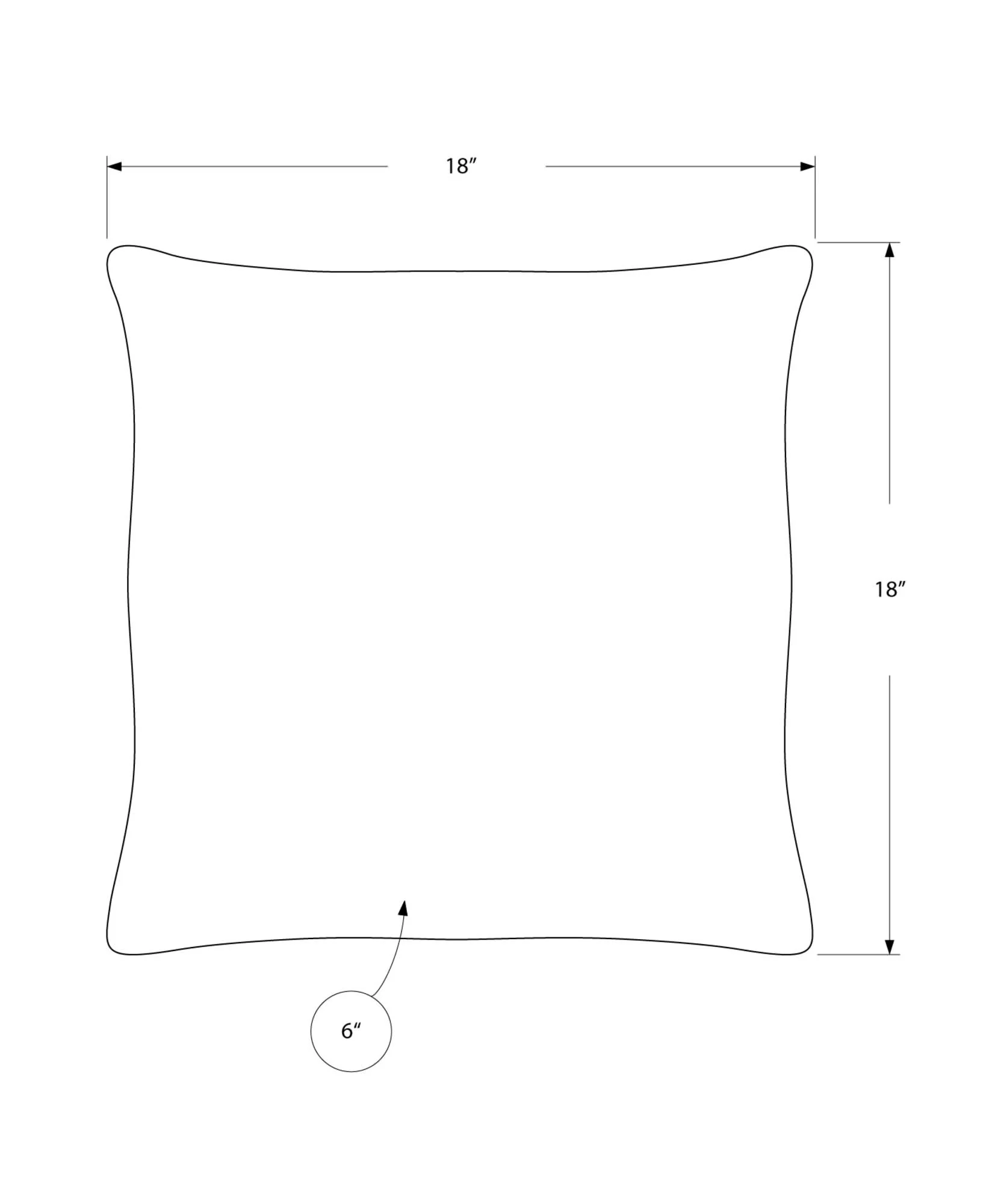 Pillows, Square, Insert Included, Decorative Throw, Hypoallergenic - Image 15