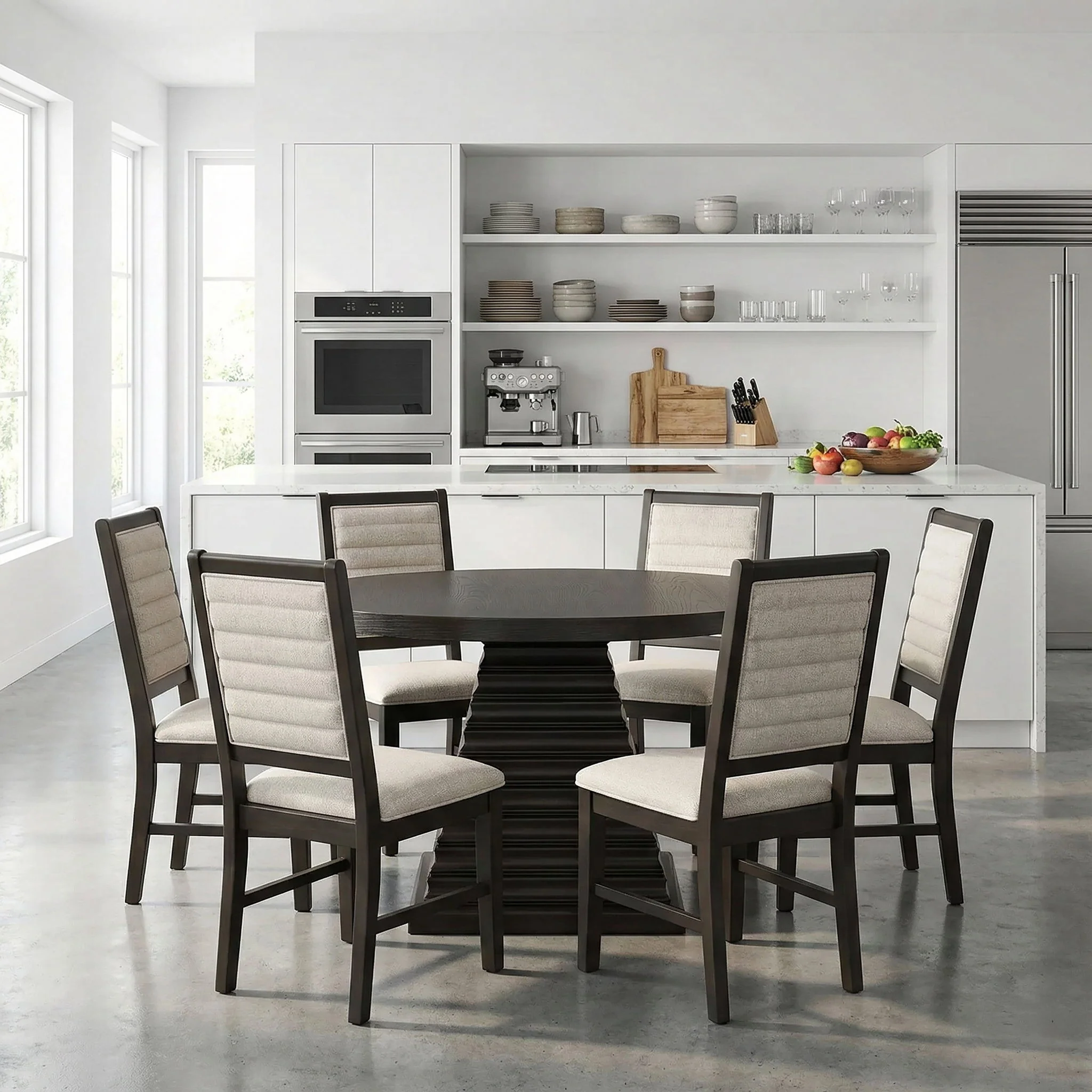 Plateau - 54" Round Dining Table Set - Image 2