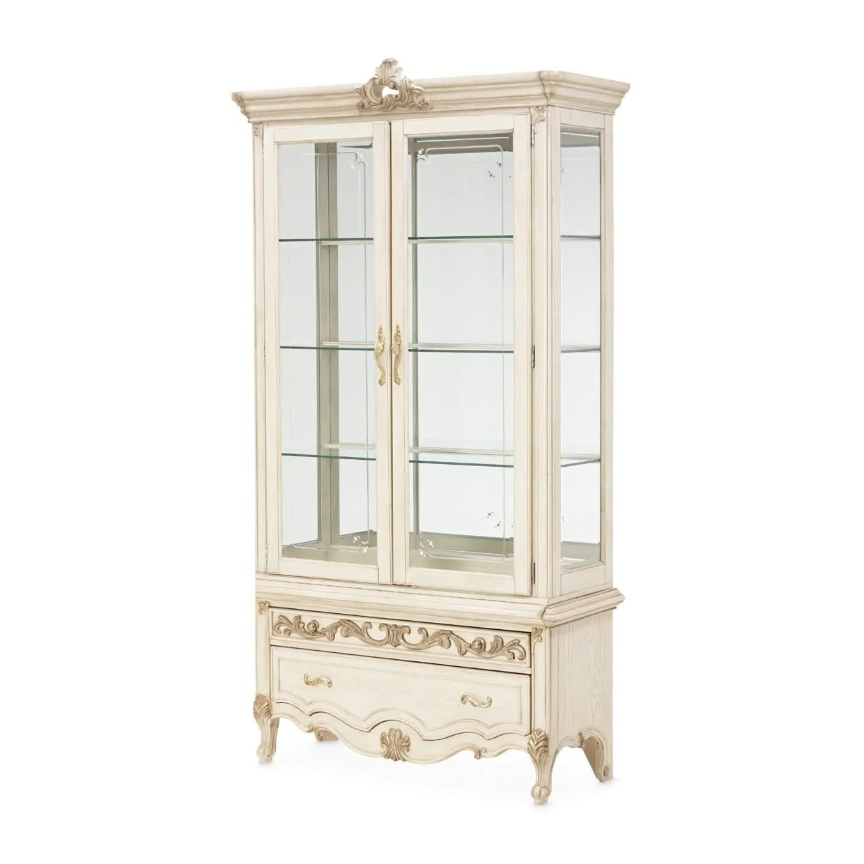 Platine de Royale - Curio Cabinet - Champagne - Image 4