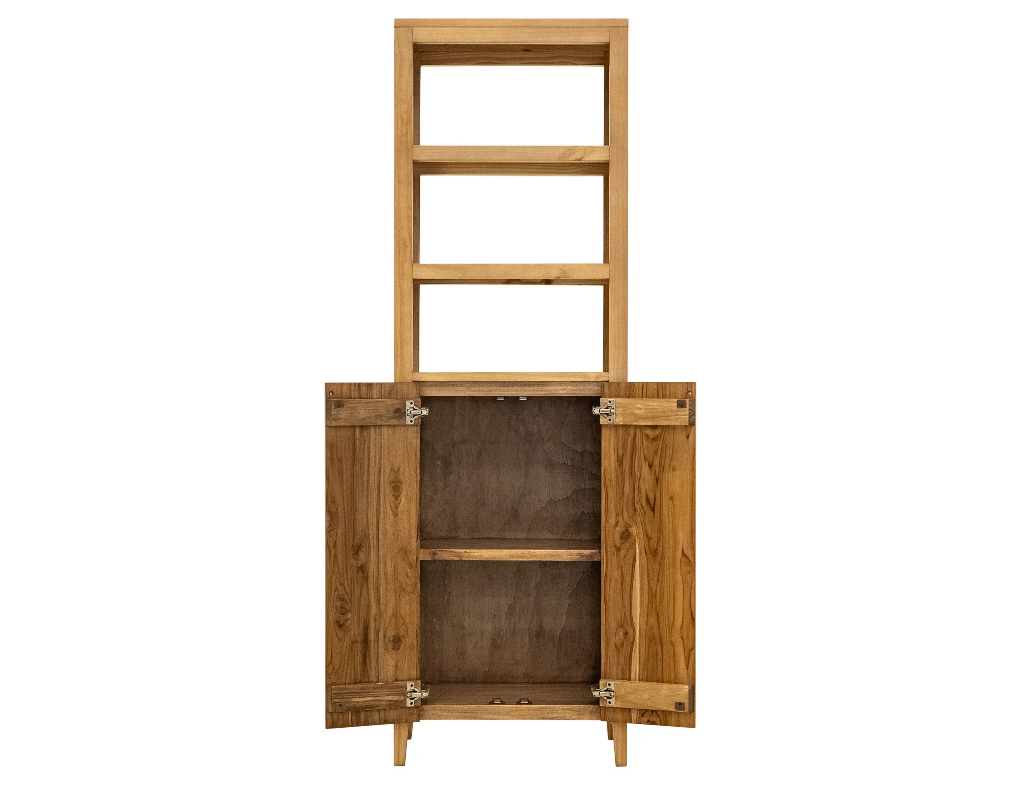 Porter - 2 Door Bookcase - Brown - Image 3