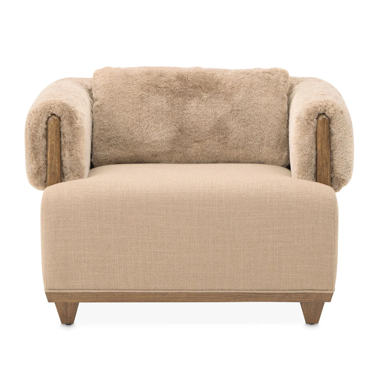 Portrait - Accent Chair - Toffee / Sienna Brown
