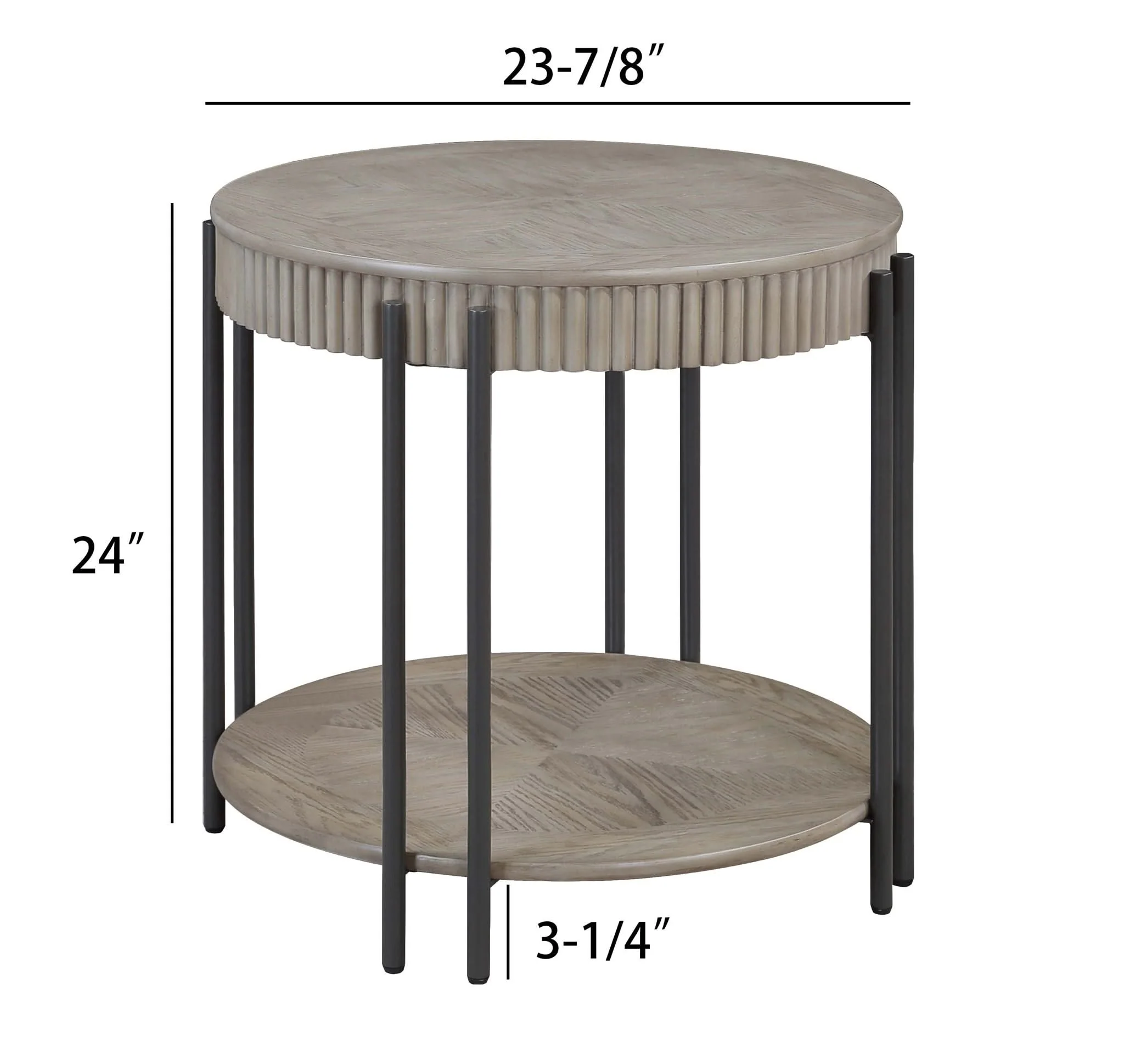 Providence - End Table - Light Brown - Image 2