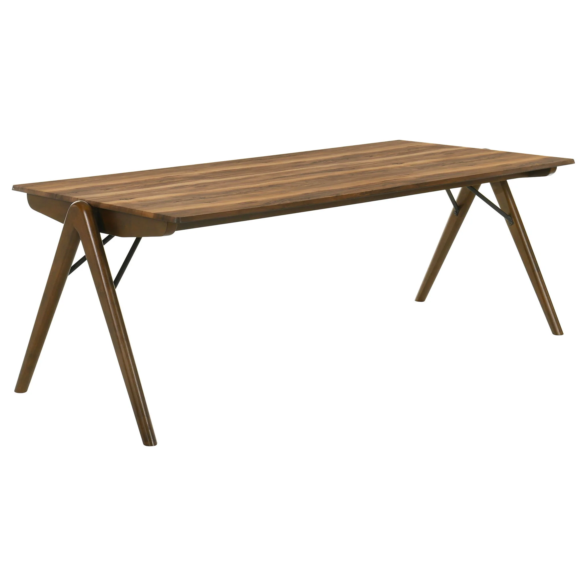Randolph 7-piece Rectangular Dining Table Sheesham and Brown - Image 2