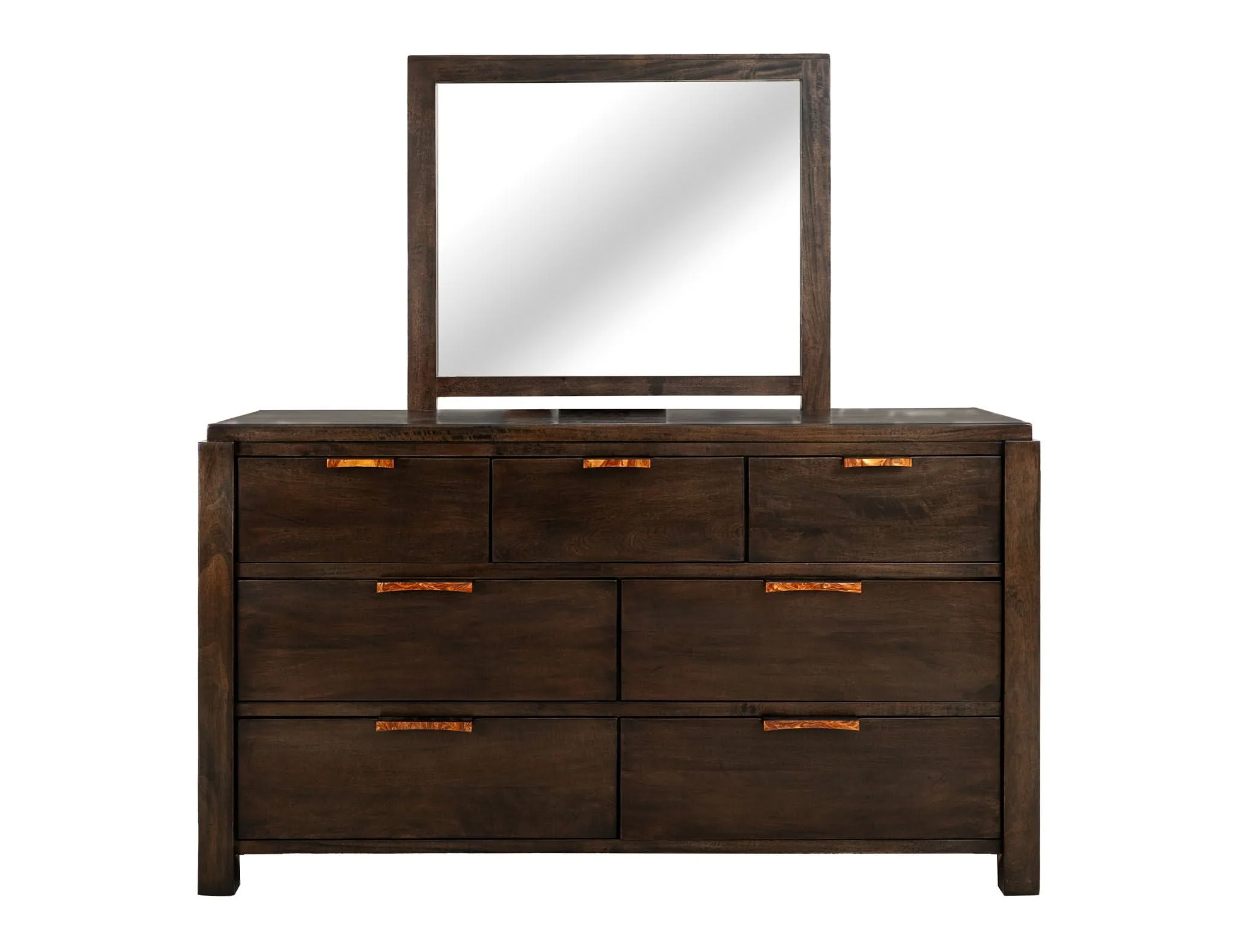 Raramuri - 7 Drawer Dresser - Dark Brown - Image 3