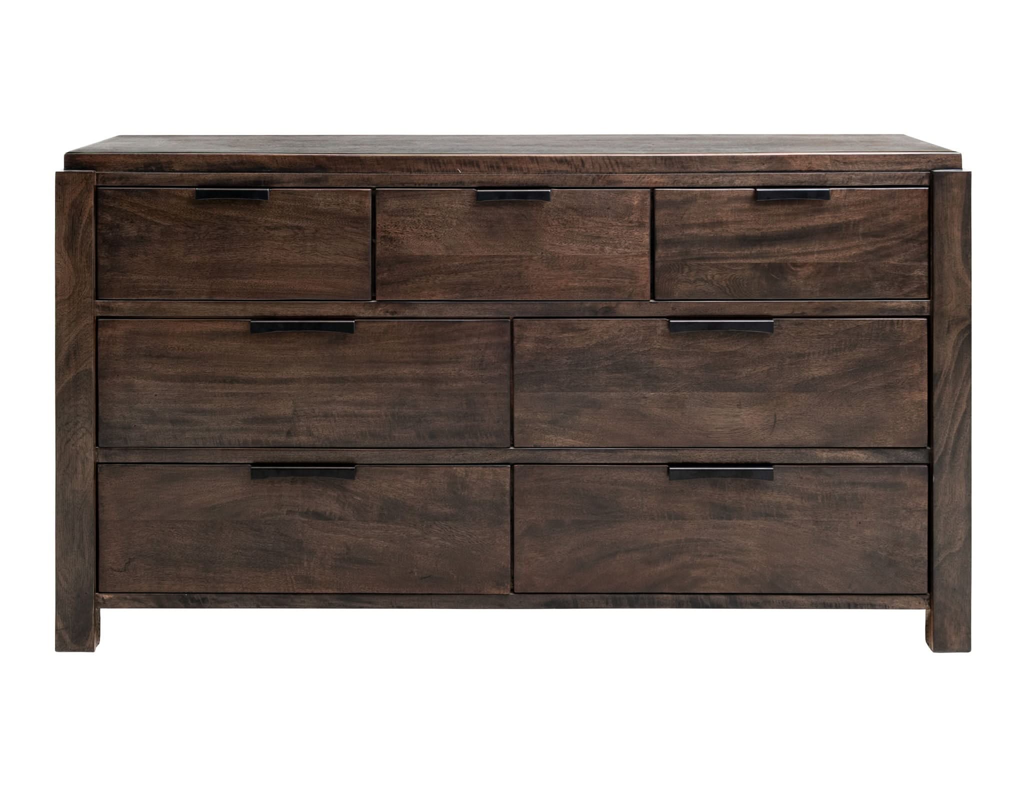 Raramuri - 7 Drawer Dresser - Dark Brown - Image 4