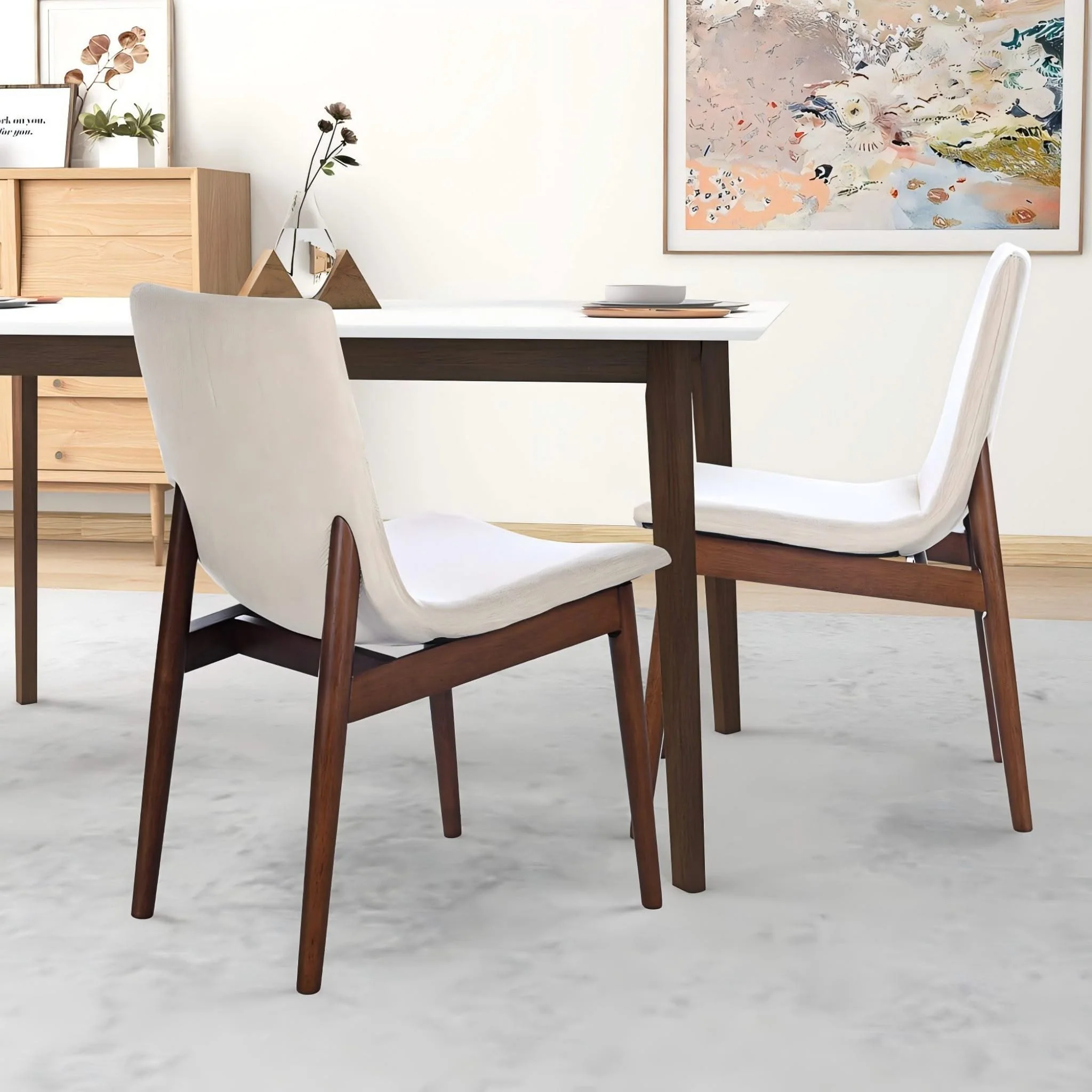 Ravel - Dining Chair (Set of 2) - Beige - Image 3