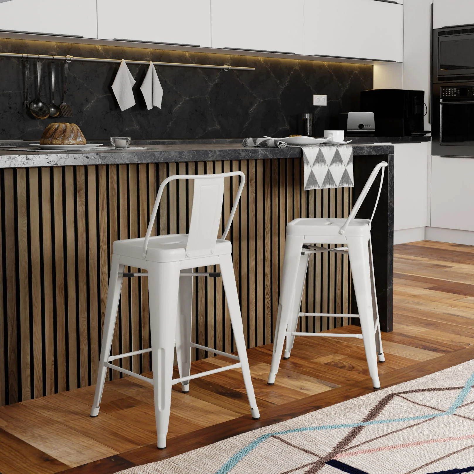 Rayne - Multifunctional Metal Stool - Image 26