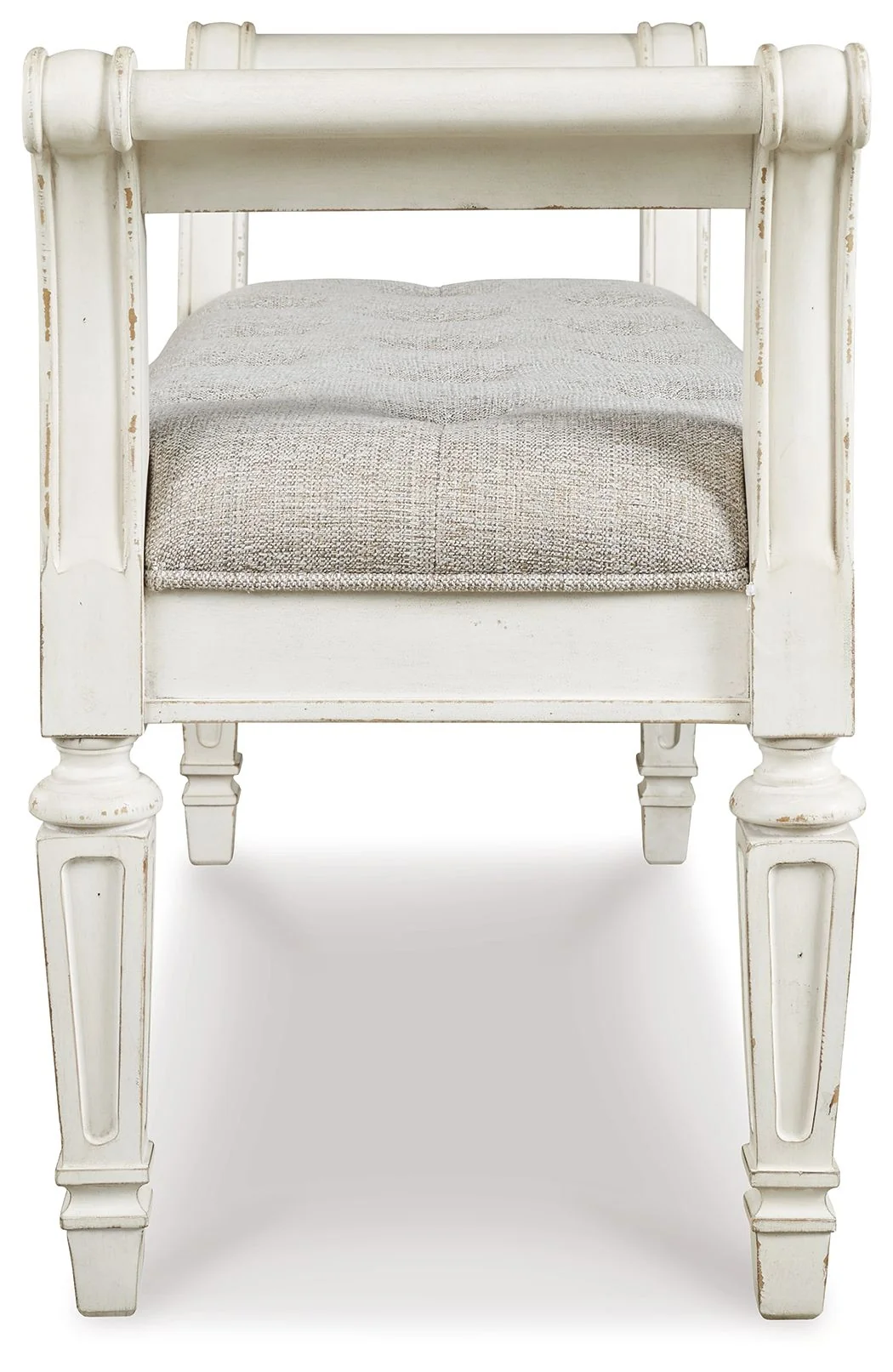 Realyn - Accent Bench - Antique White - Image 2