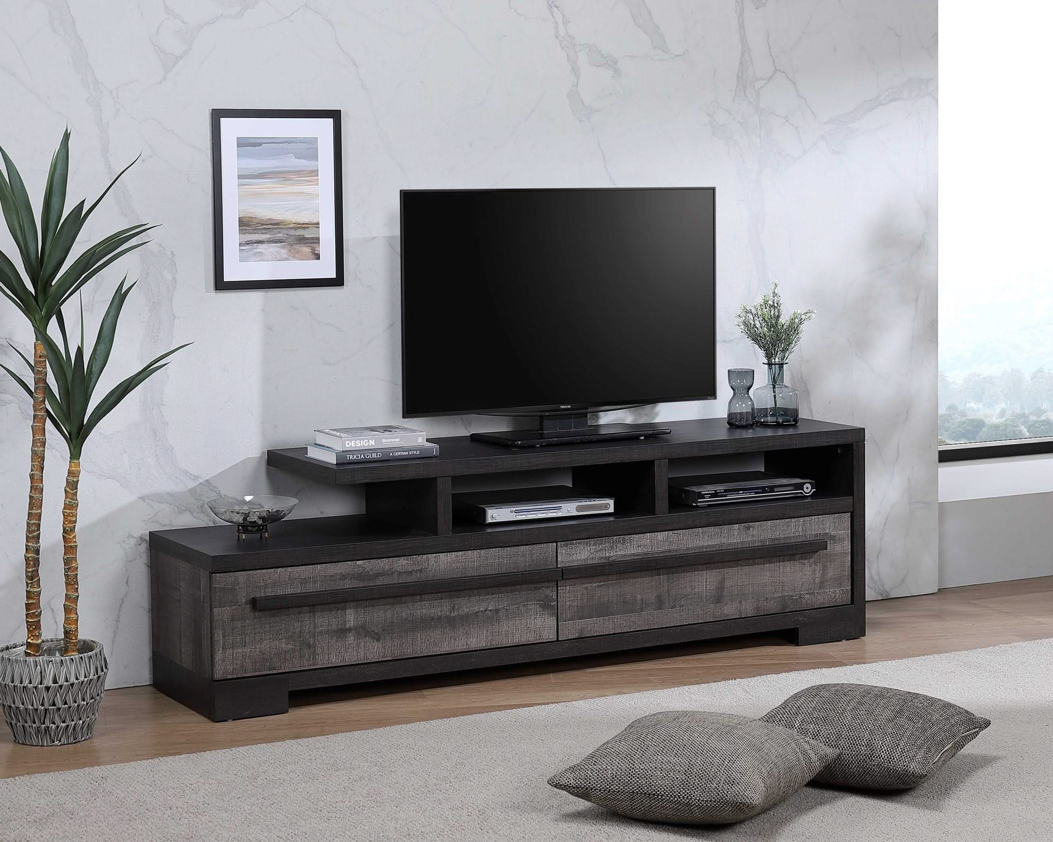 Remington - TV Stand - Dark Brown - Image 4