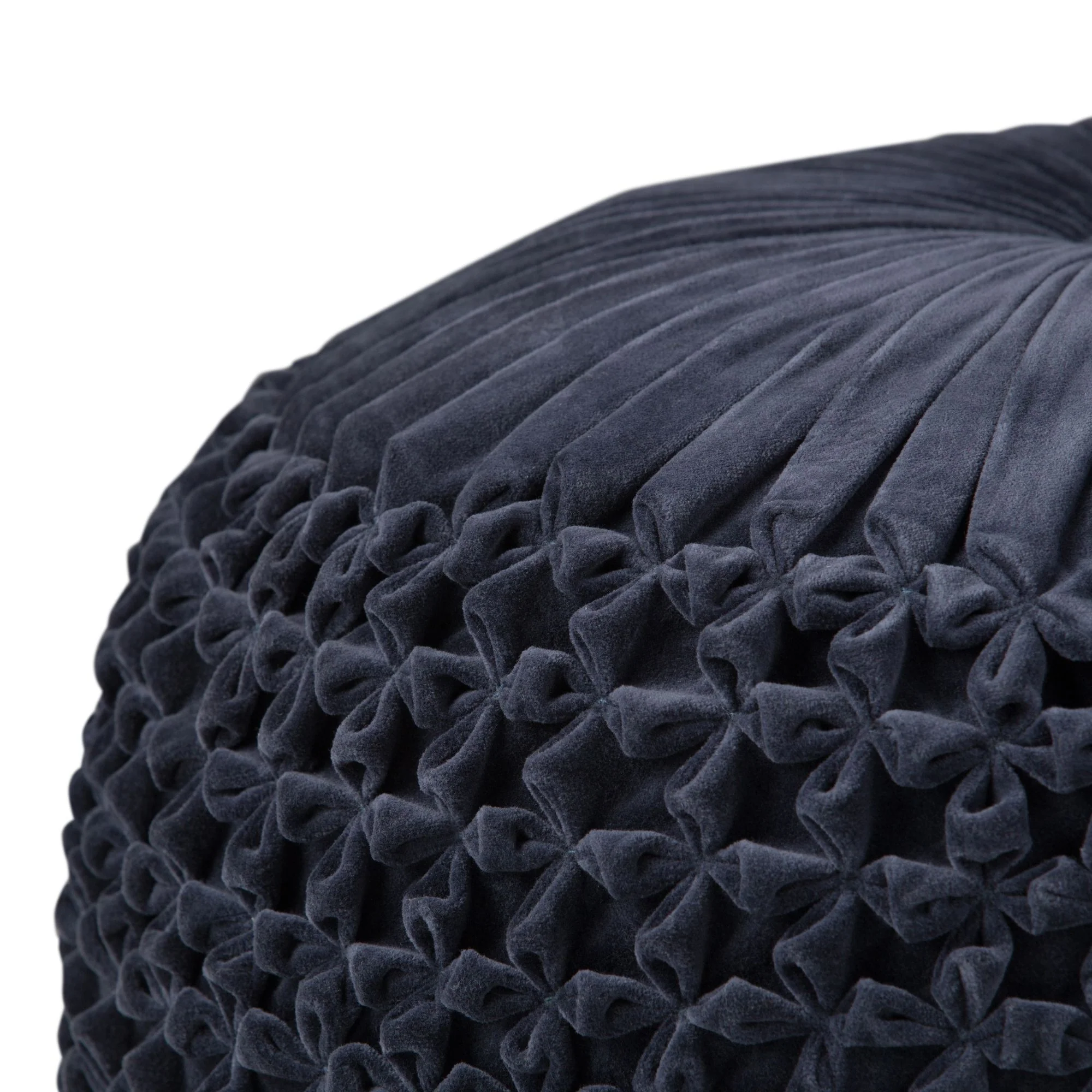 Renee - Handcrafted Round Pouf - Image 10